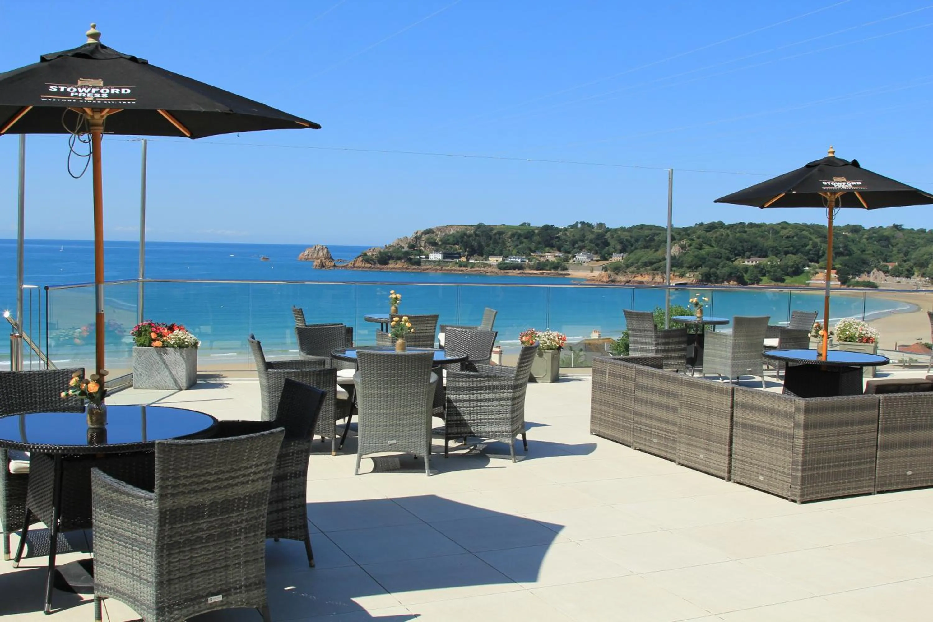 Balcony/Terrace in Biarritz Hotel