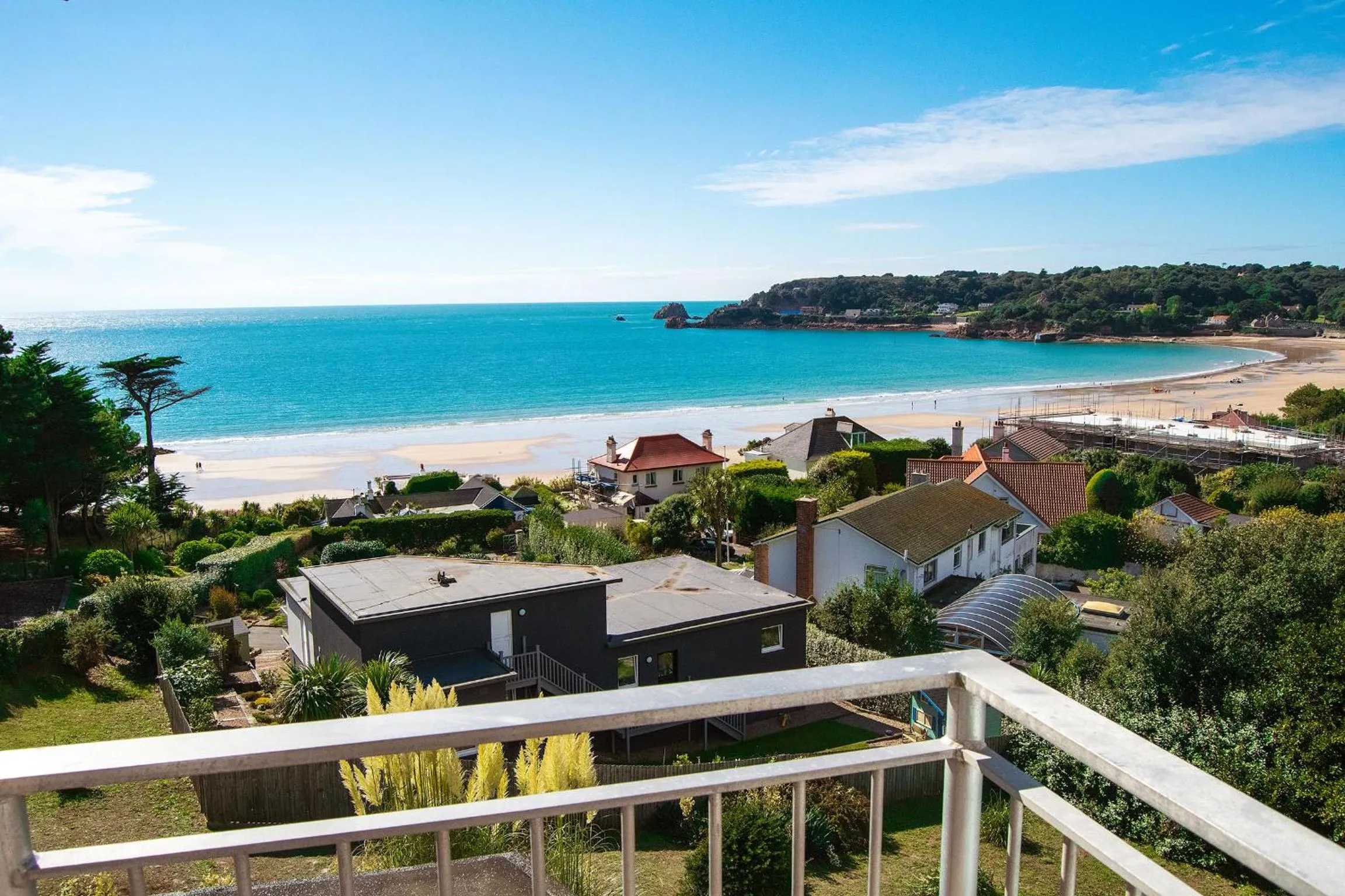 Bedroom in Biarritz Hotel