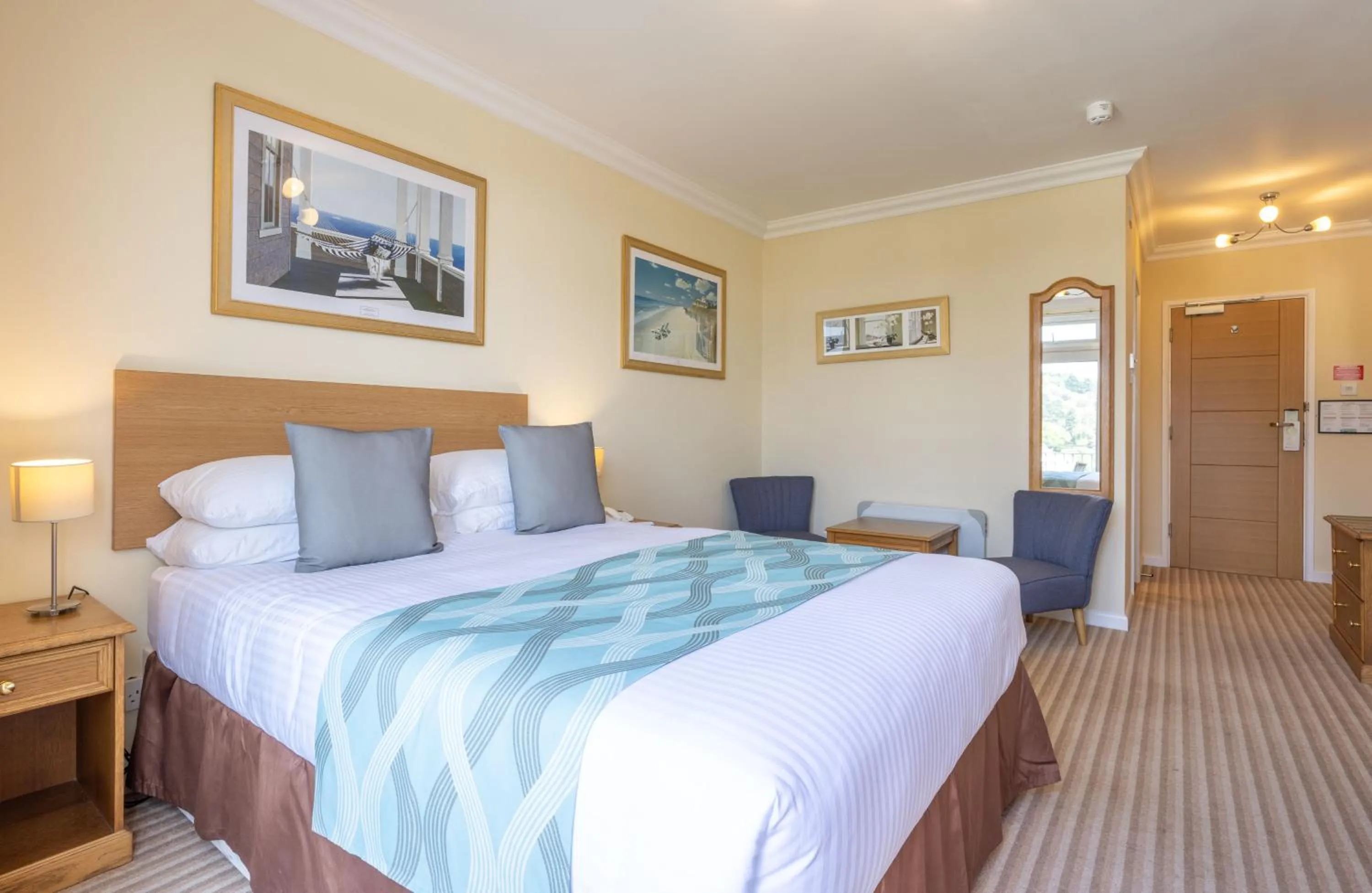 Bed in Biarritz Hotel