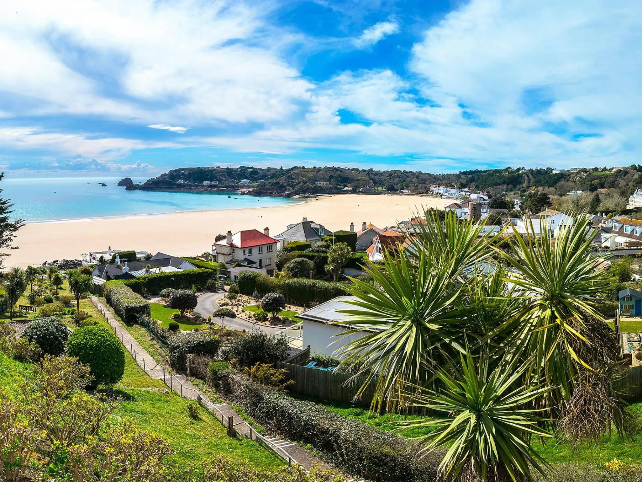 Garden in Biarritz Hotel