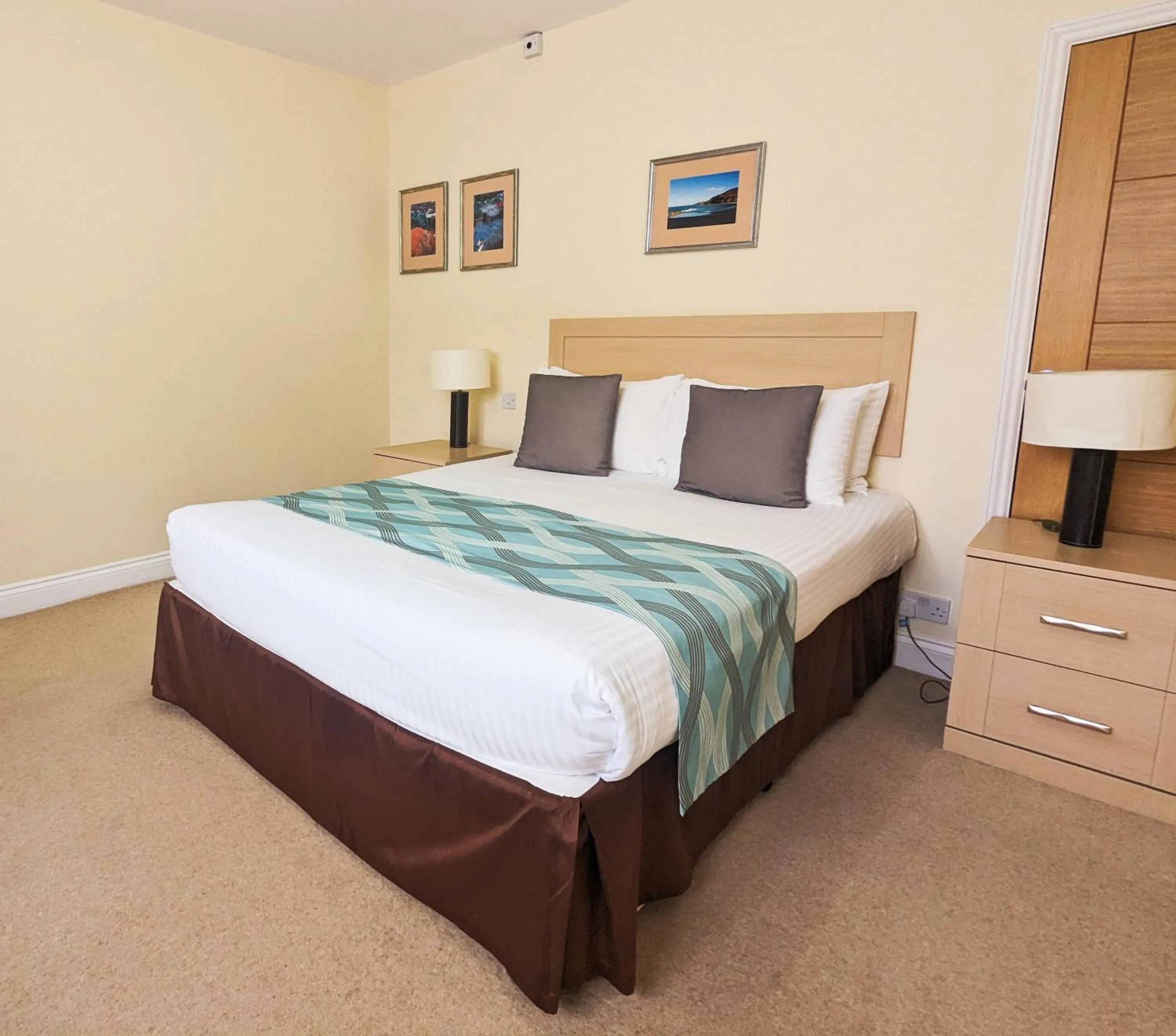 Bed in Biarritz Hotel