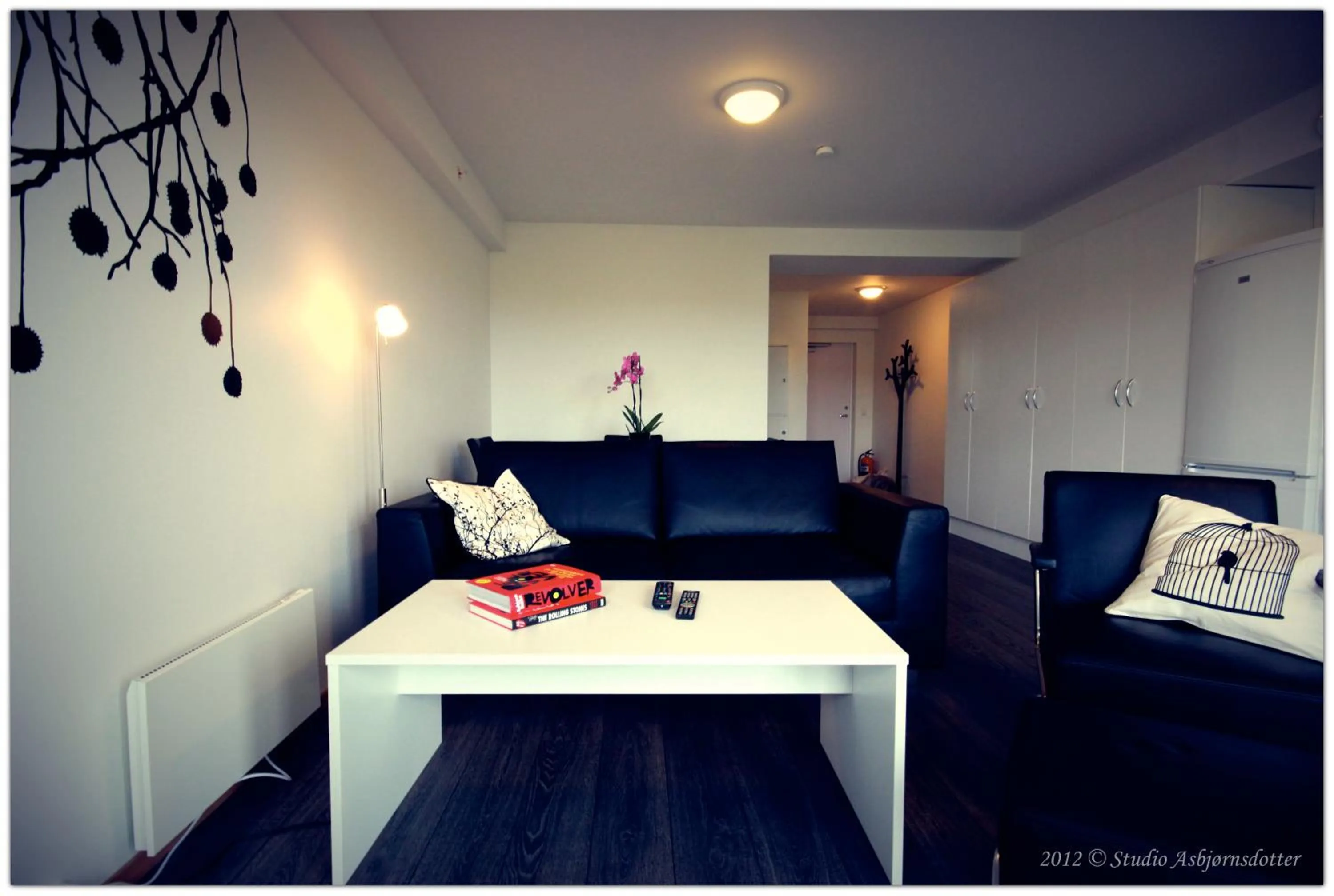 Text overlay in Flotmyrgården Apartment Hotel