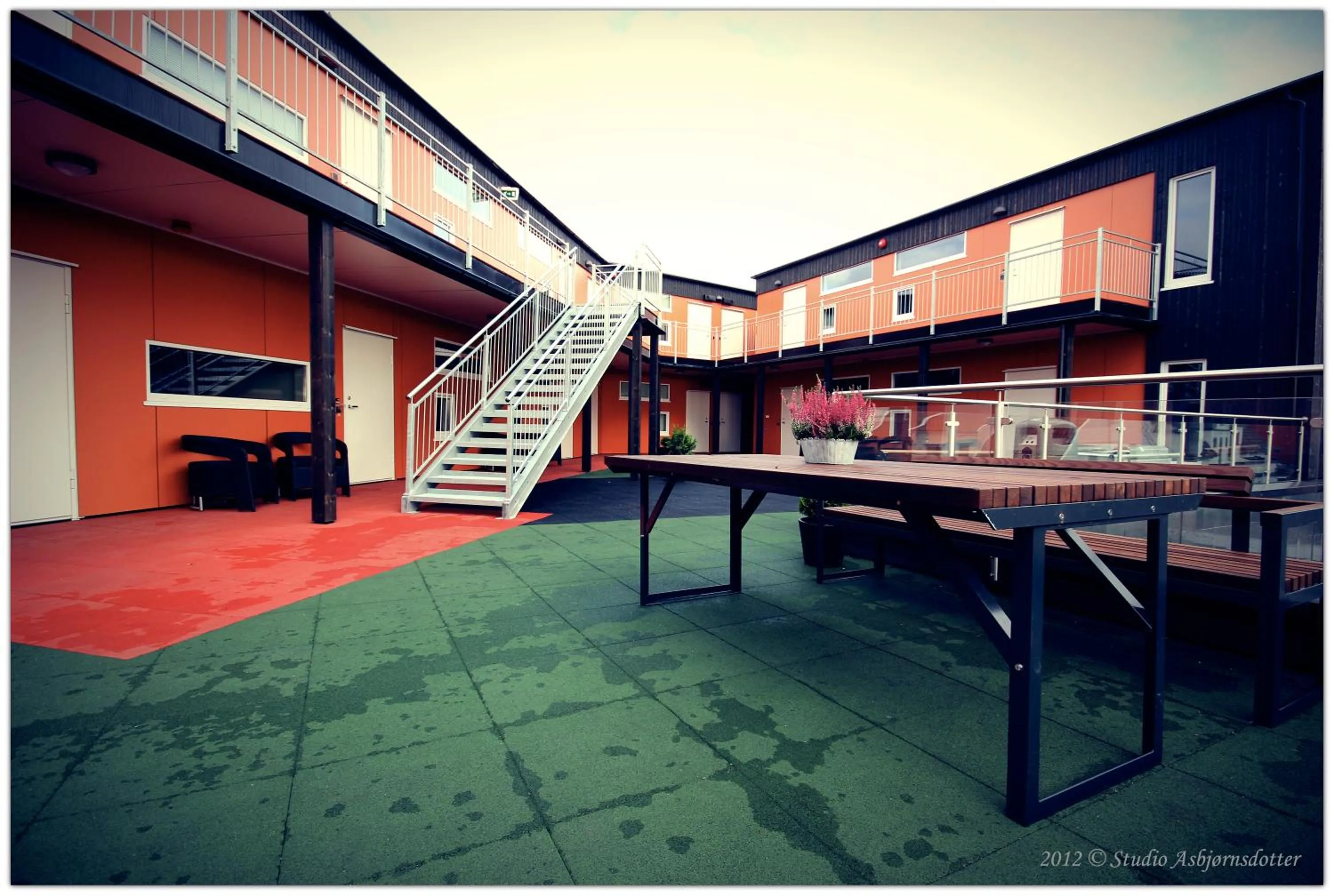 Text overlay in Flotmyrgården Apartment Hotel