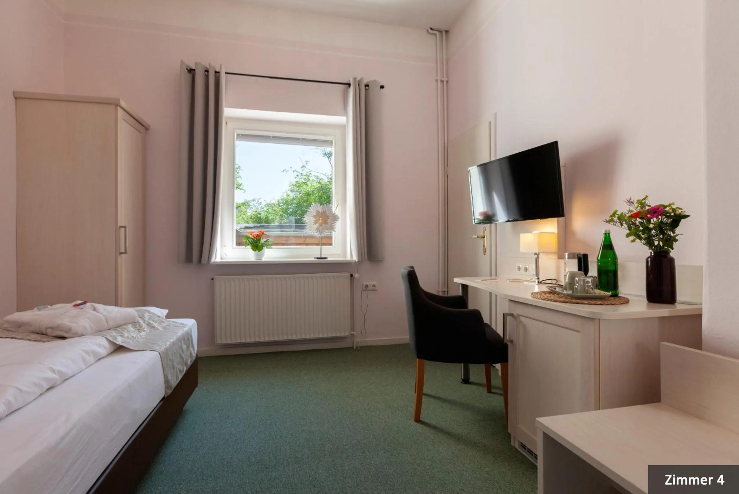 Bed in Hotel See-Villa