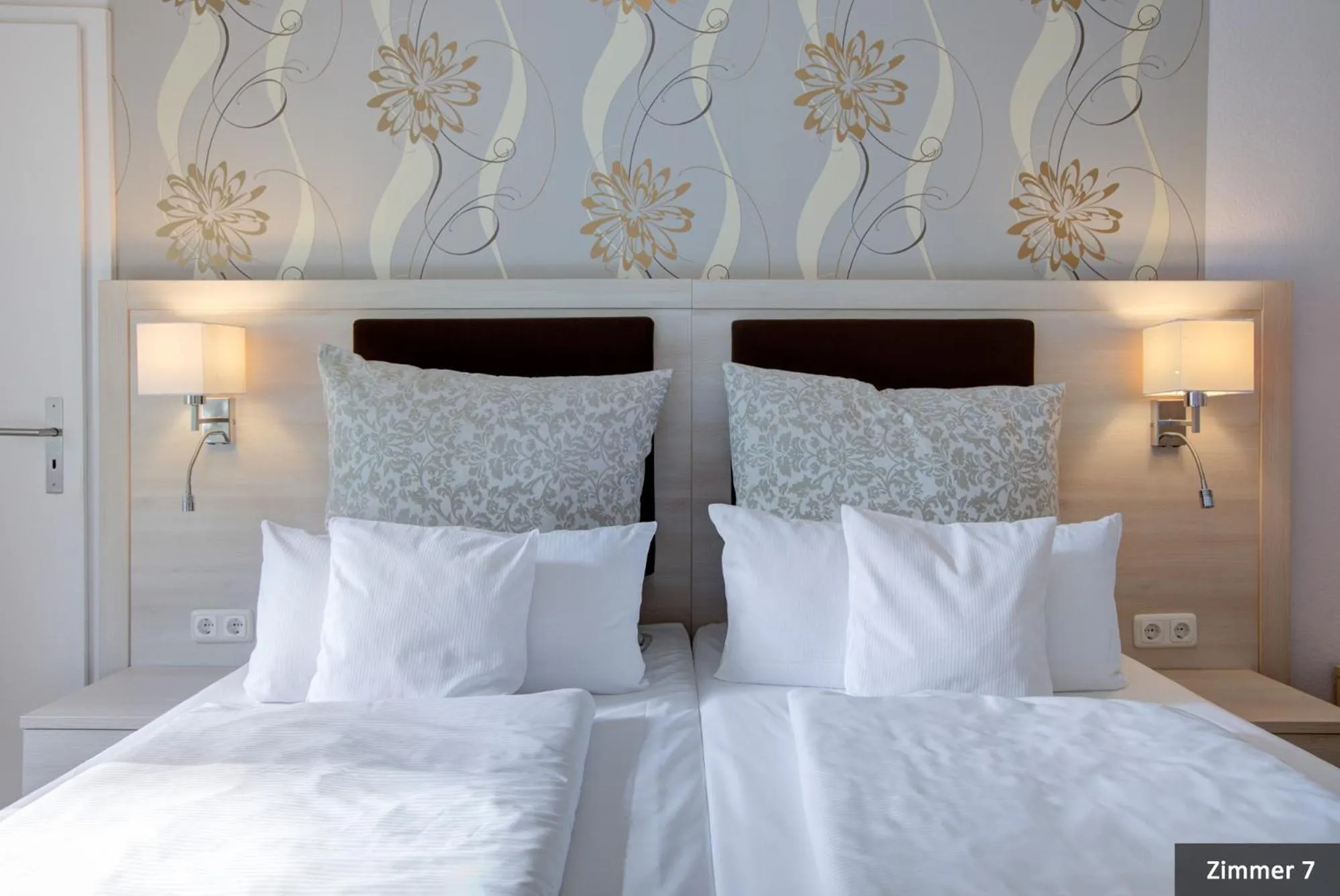 Bed in Hotel See-Villa