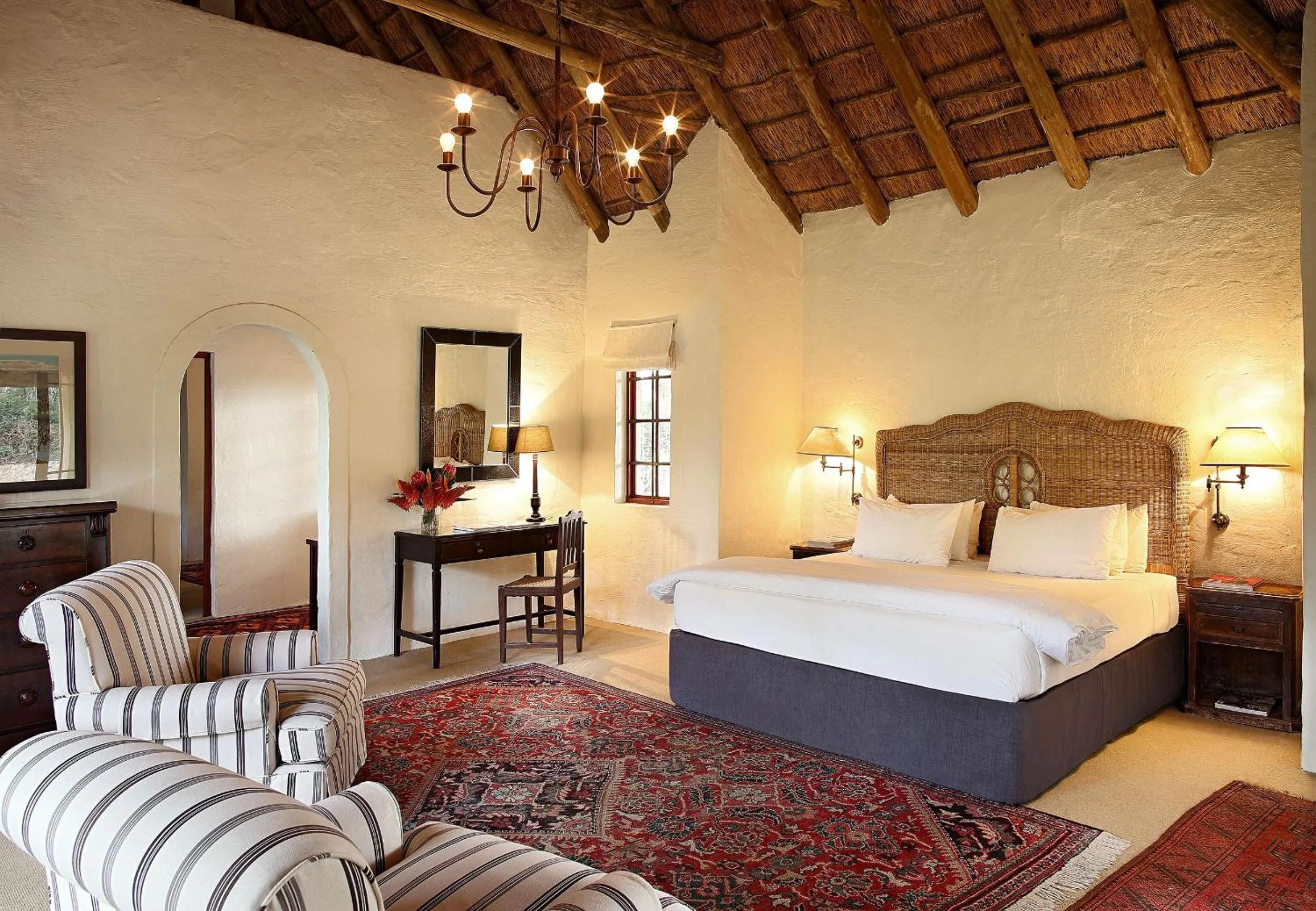 Photo of the whole room, Bed in Elephant House