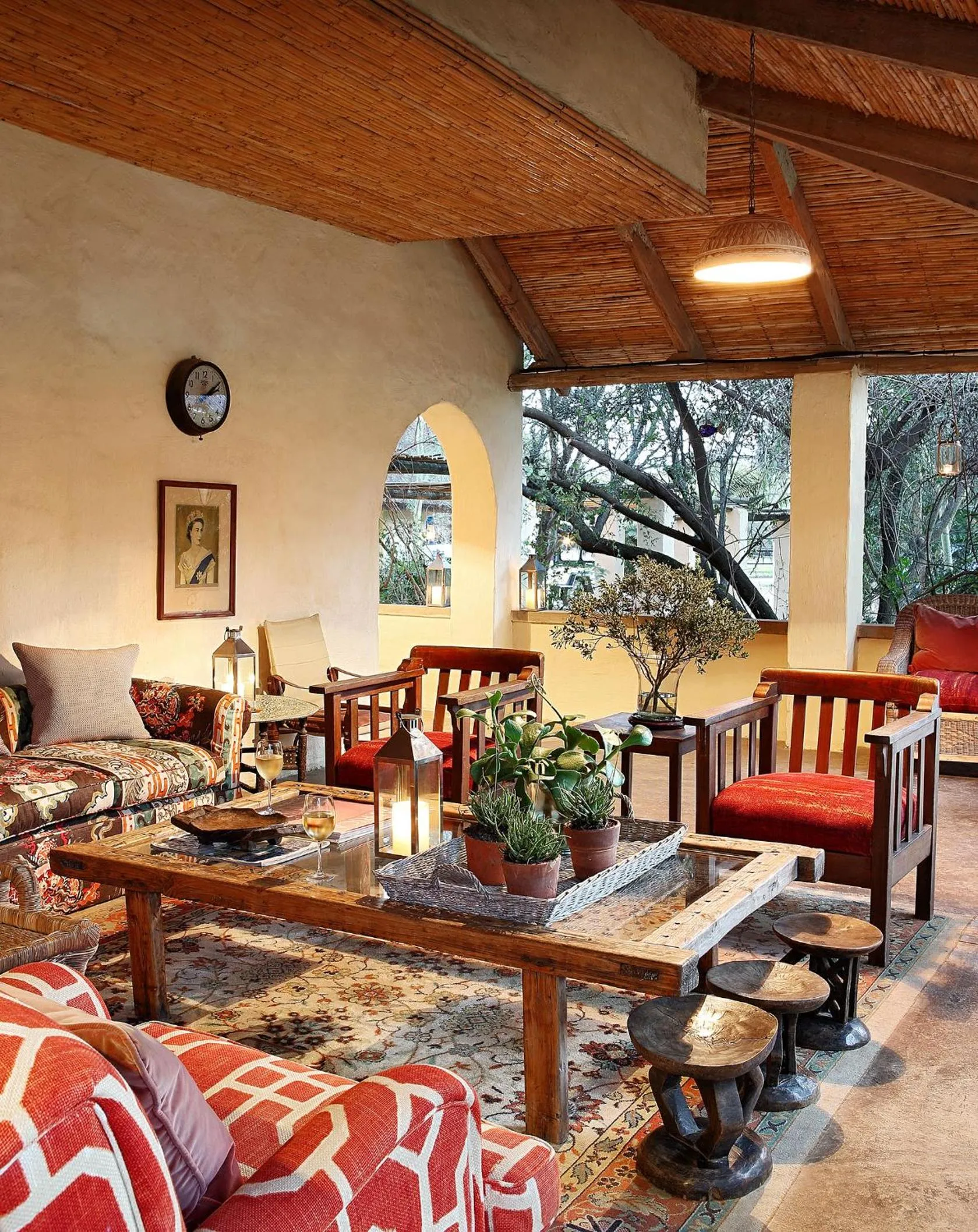 Living room in Elephant House