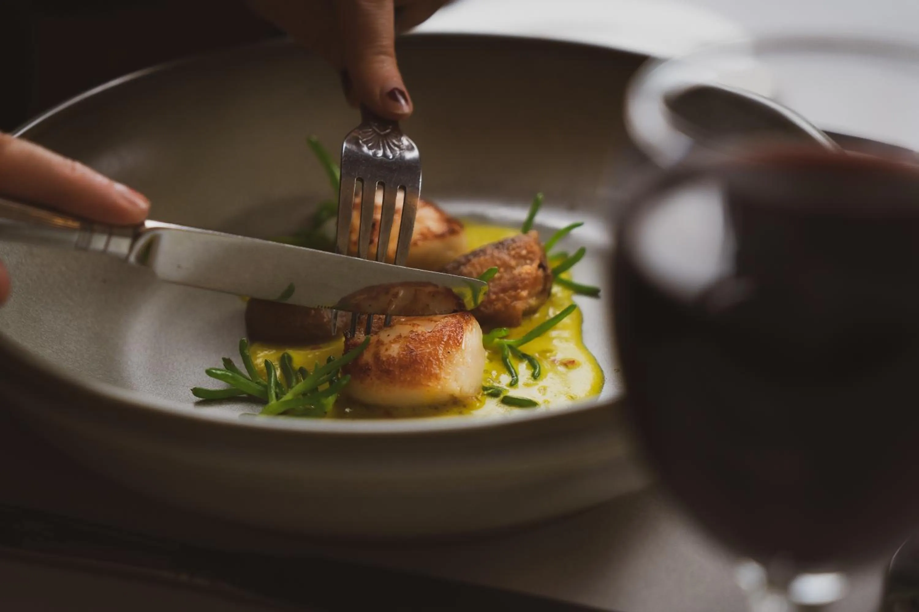 Restaurant/places to eat in Briery Wood Hotel