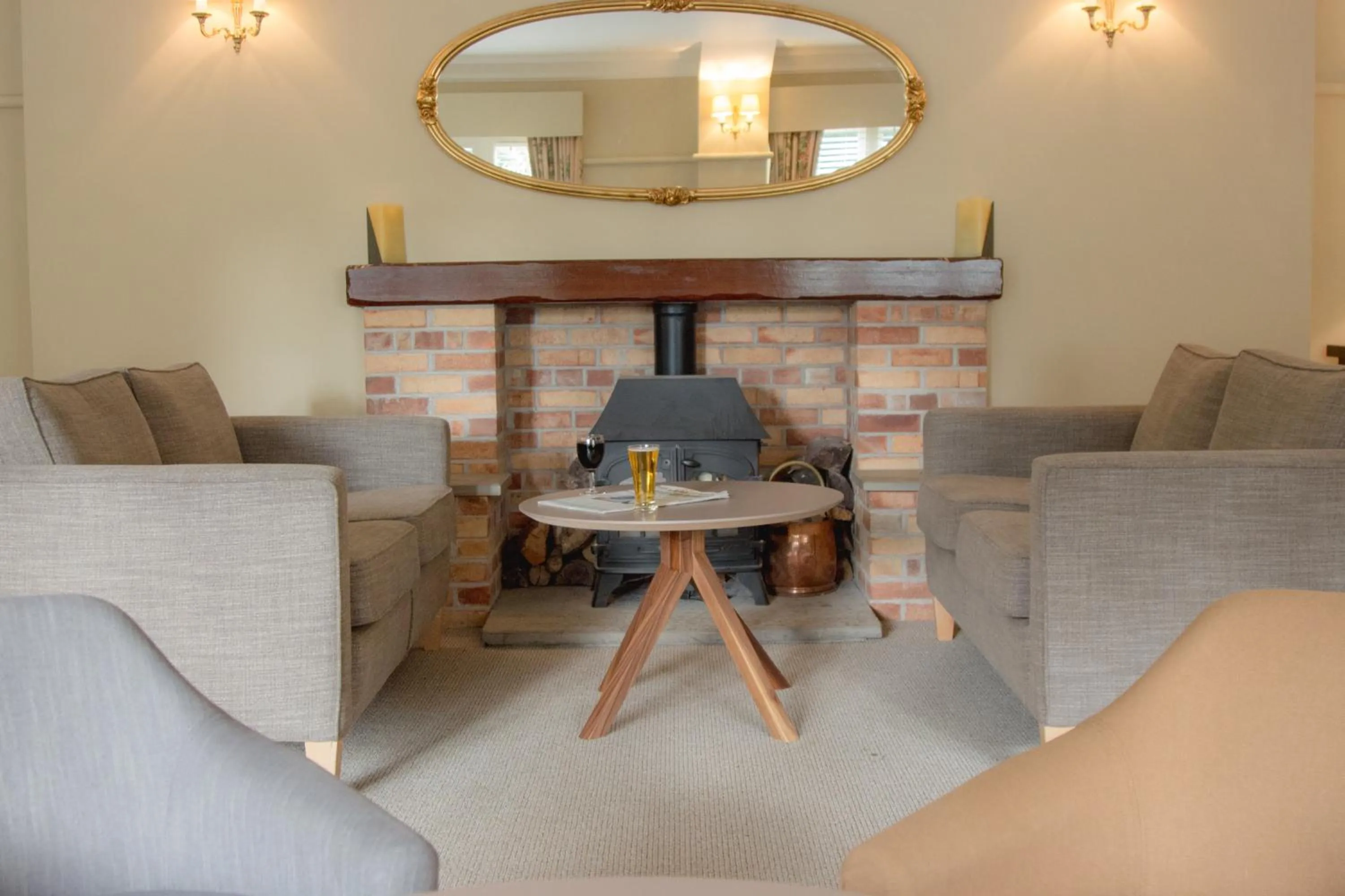 Seating area in Briery Wood Hotel