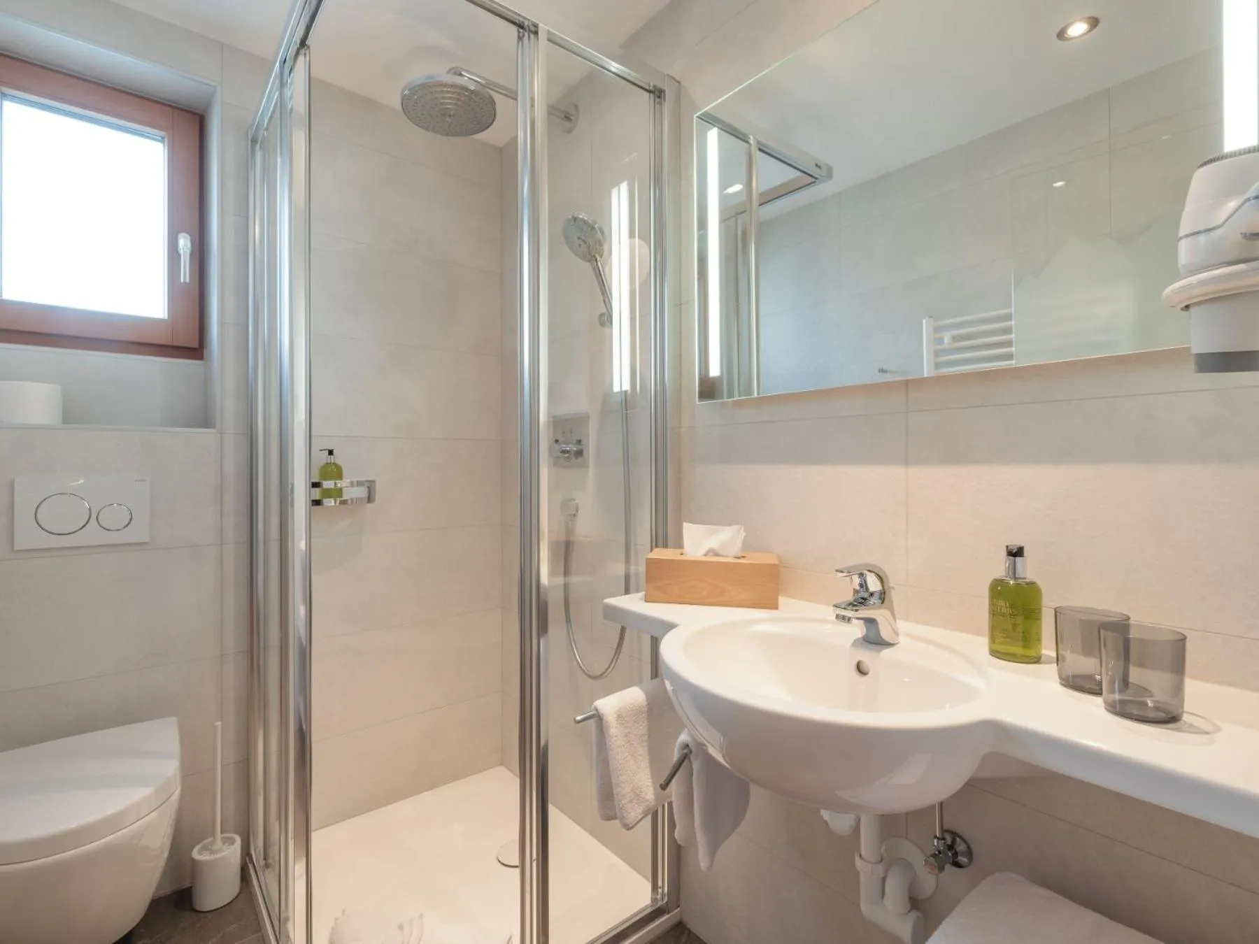 Bathroom in Hotel Traube