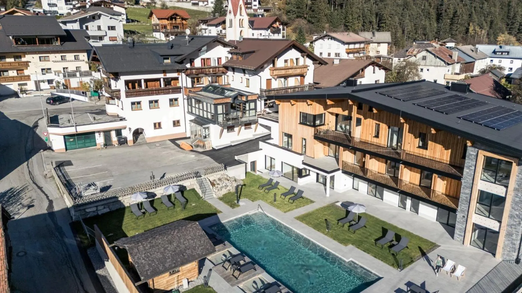 Property building in Hotel Traube