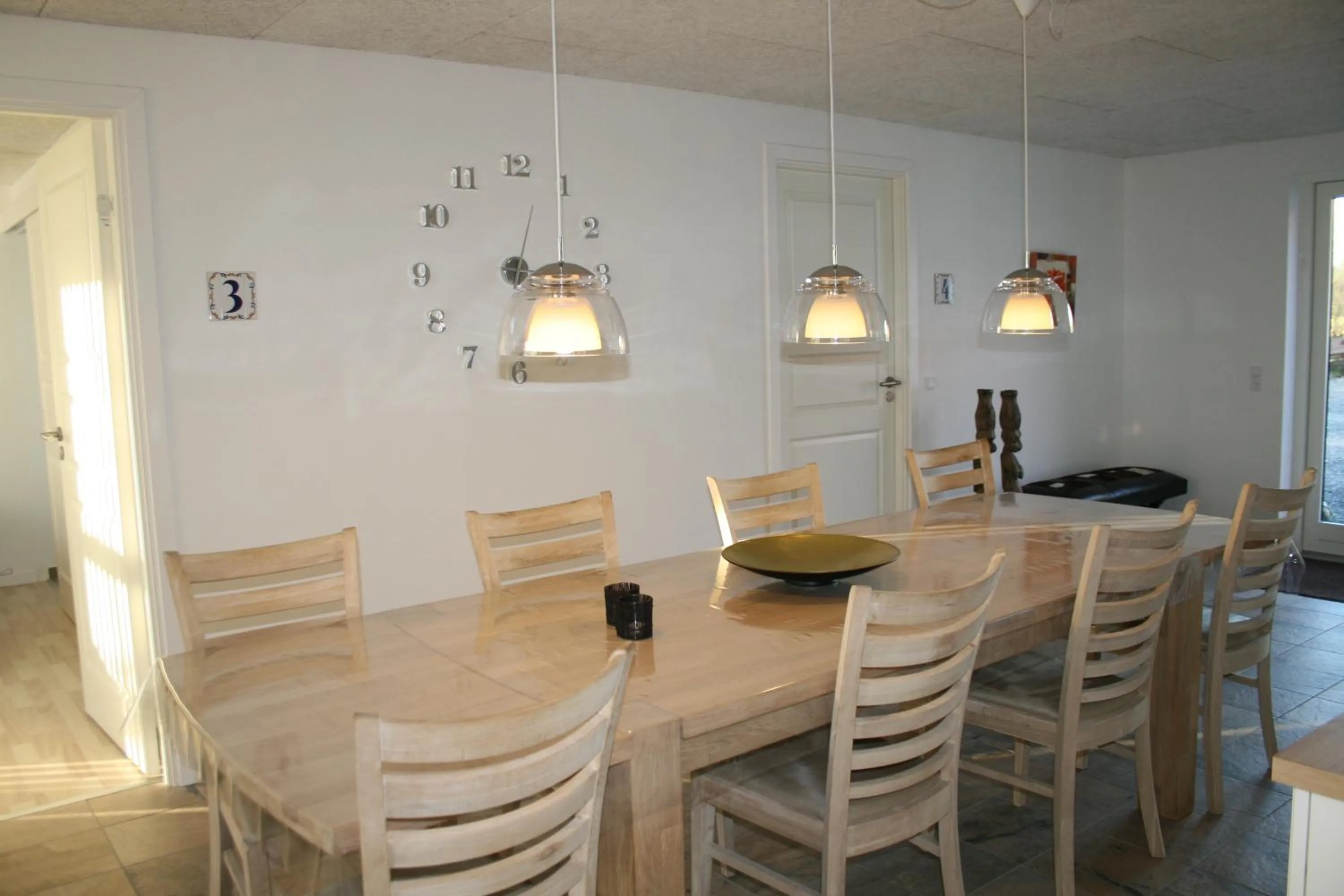 Dining area in Sov Godt i Arnborg Bed & Breakfast