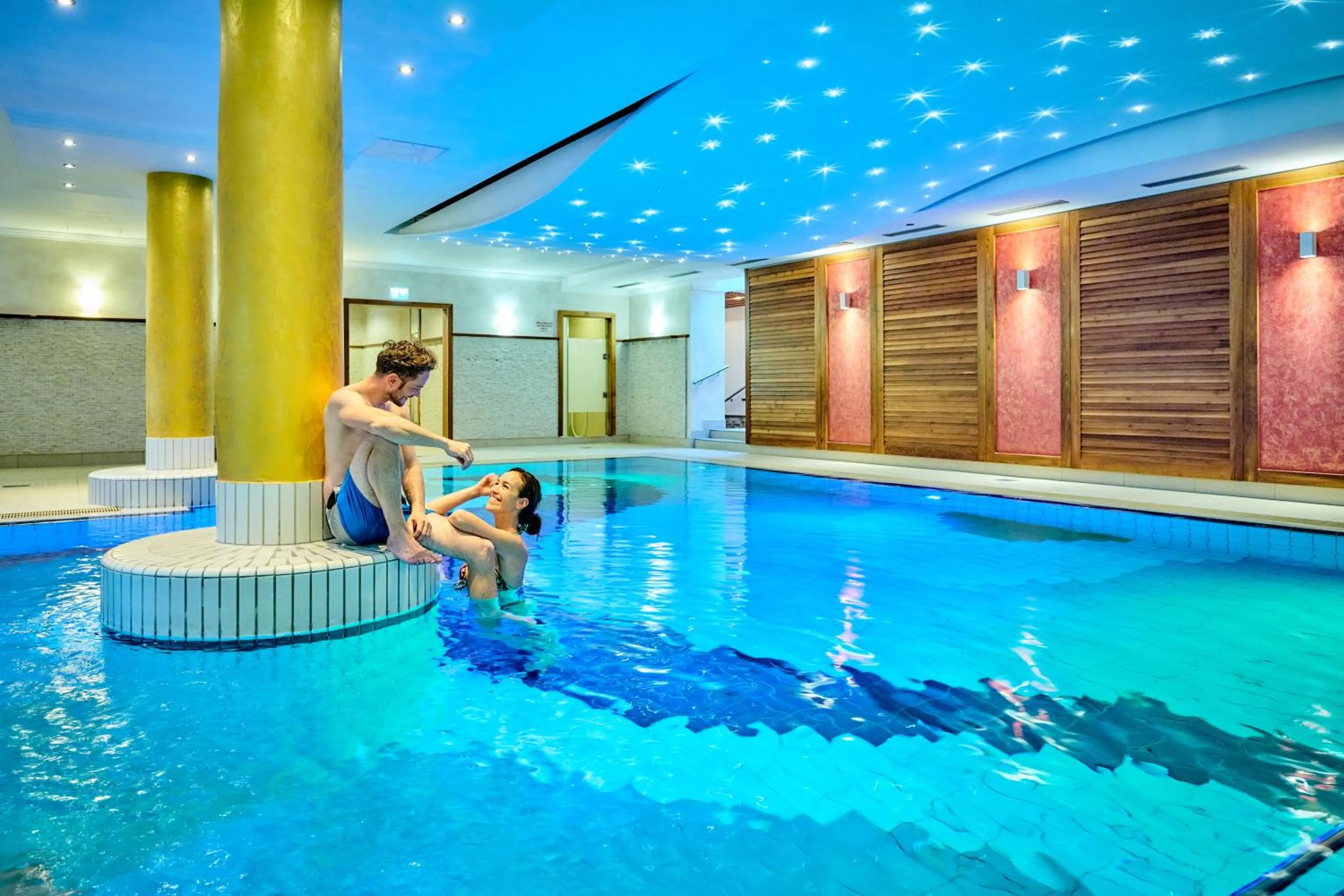 Swimming pool in Vitalhotel Bad Birnbach