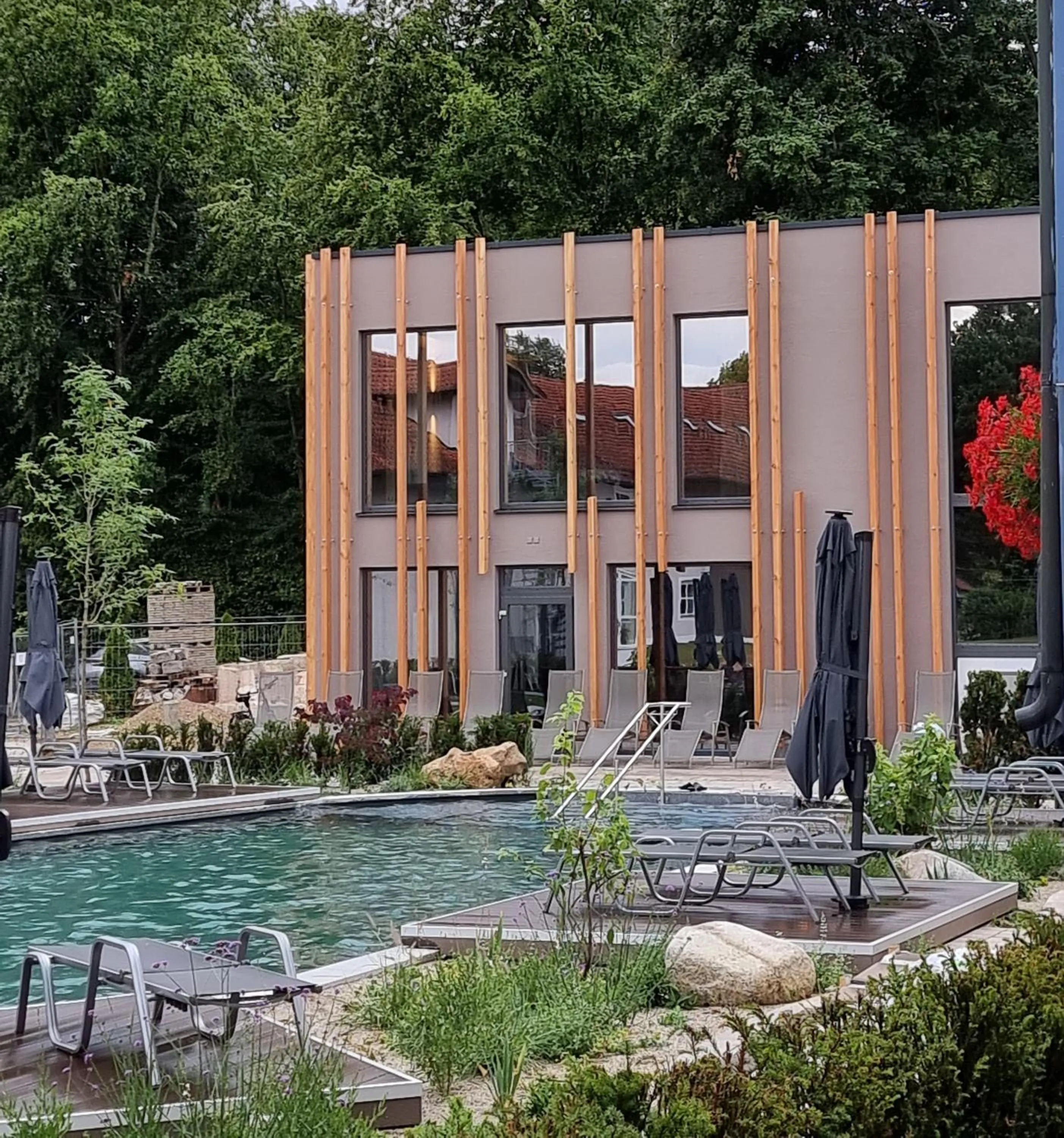 Swimming pool in Vitalhotel Bad Birnbach