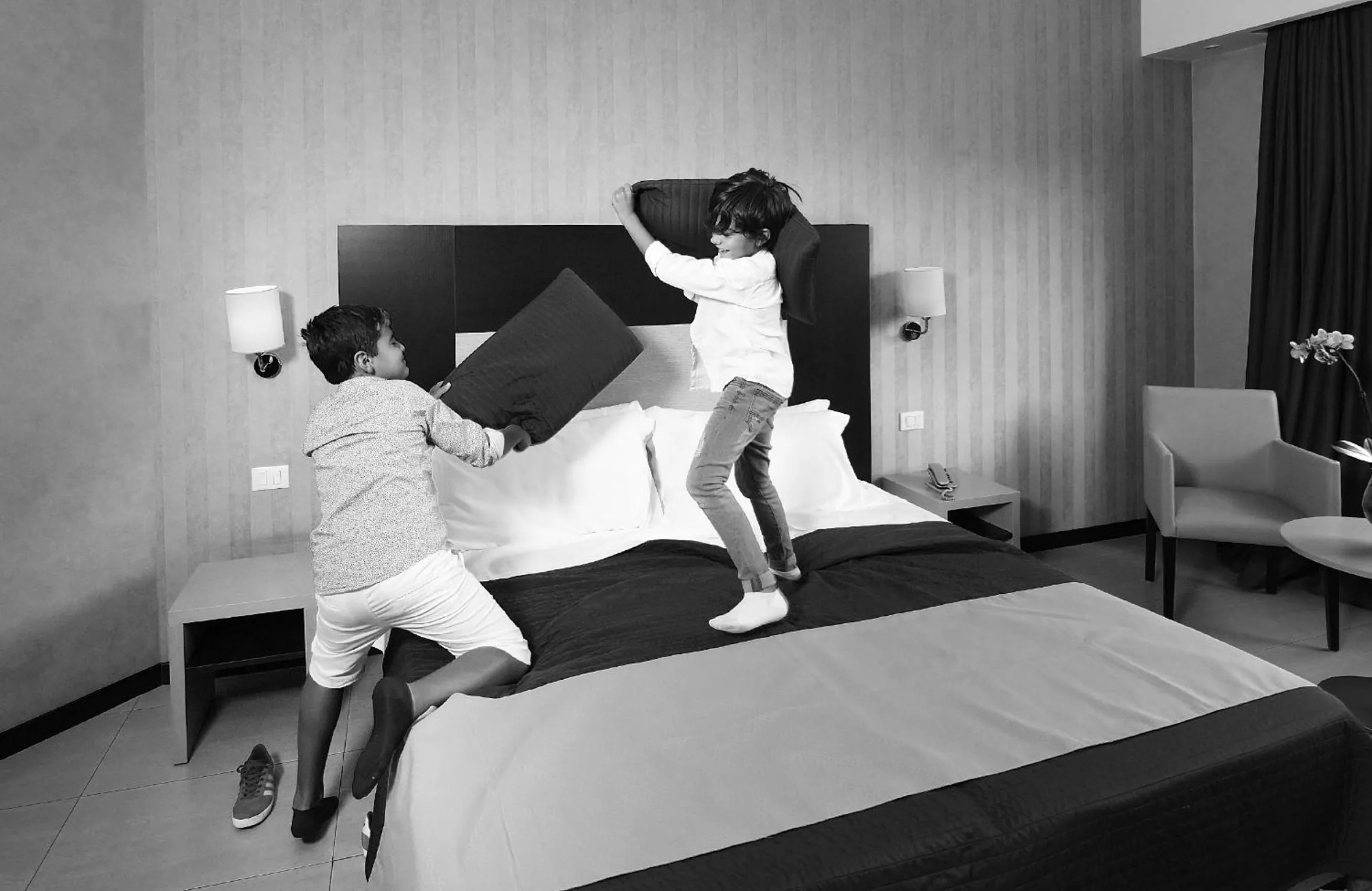 Bed in San Severino Park Hotel & SPA, BW Signature Collection