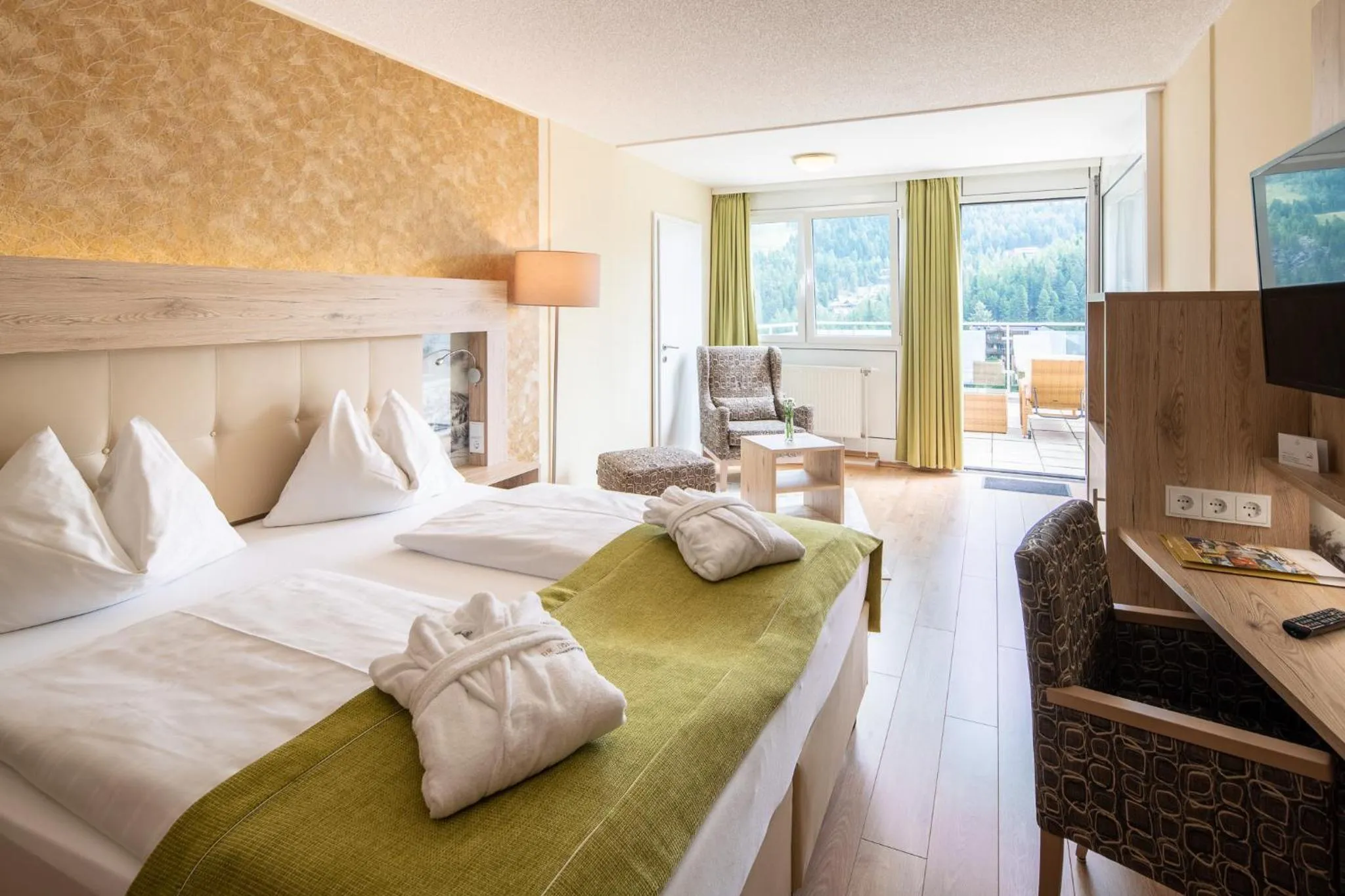 Bed in Panorama Hotel Turracher Höhe