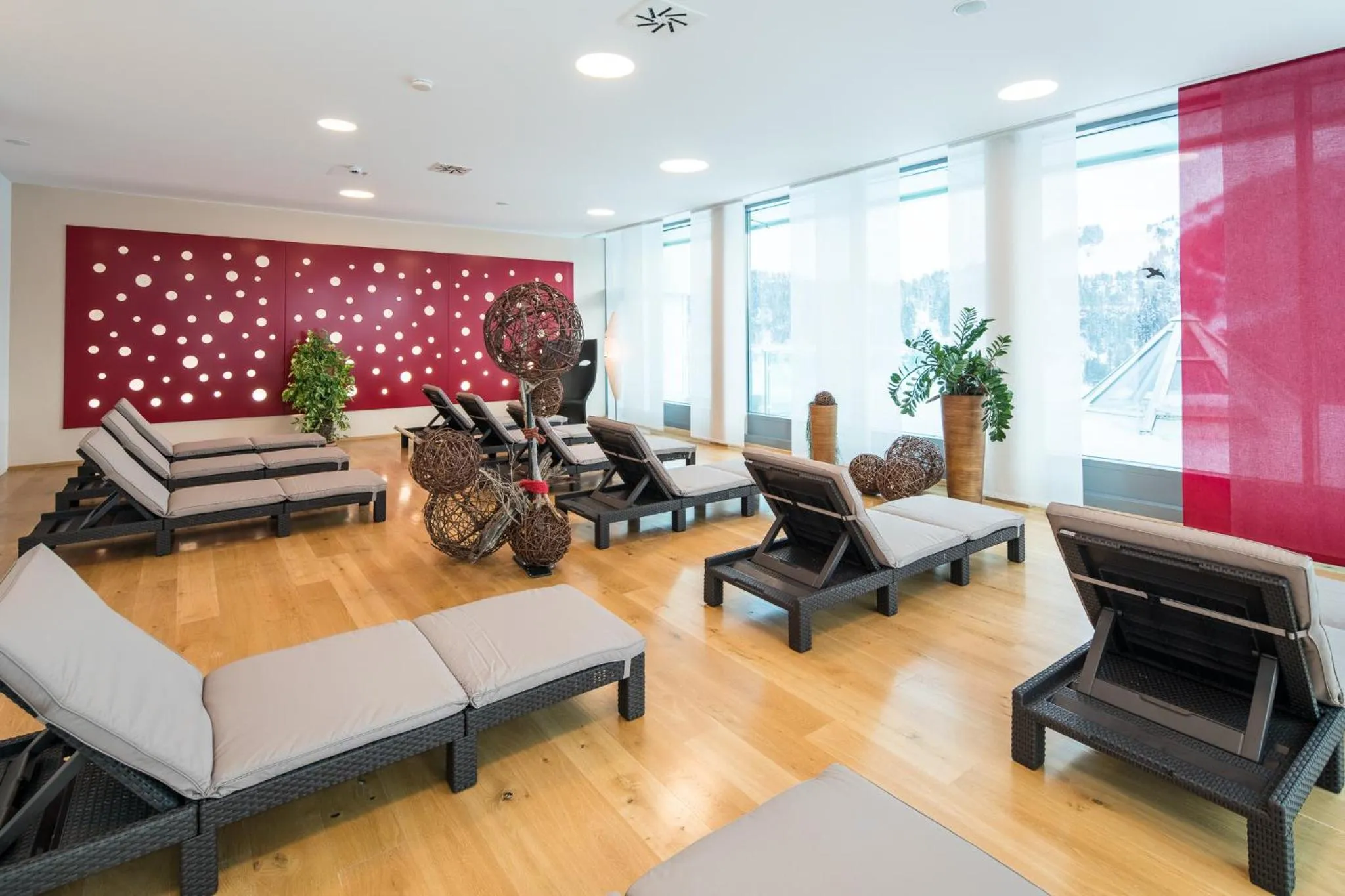 Spa and wellness centre/facilities in Panorama Hotel Turracher Höhe