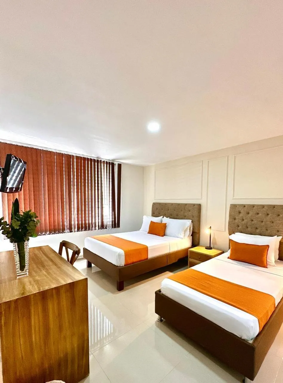 Bed in Hotel Cafe Cafe Avenida