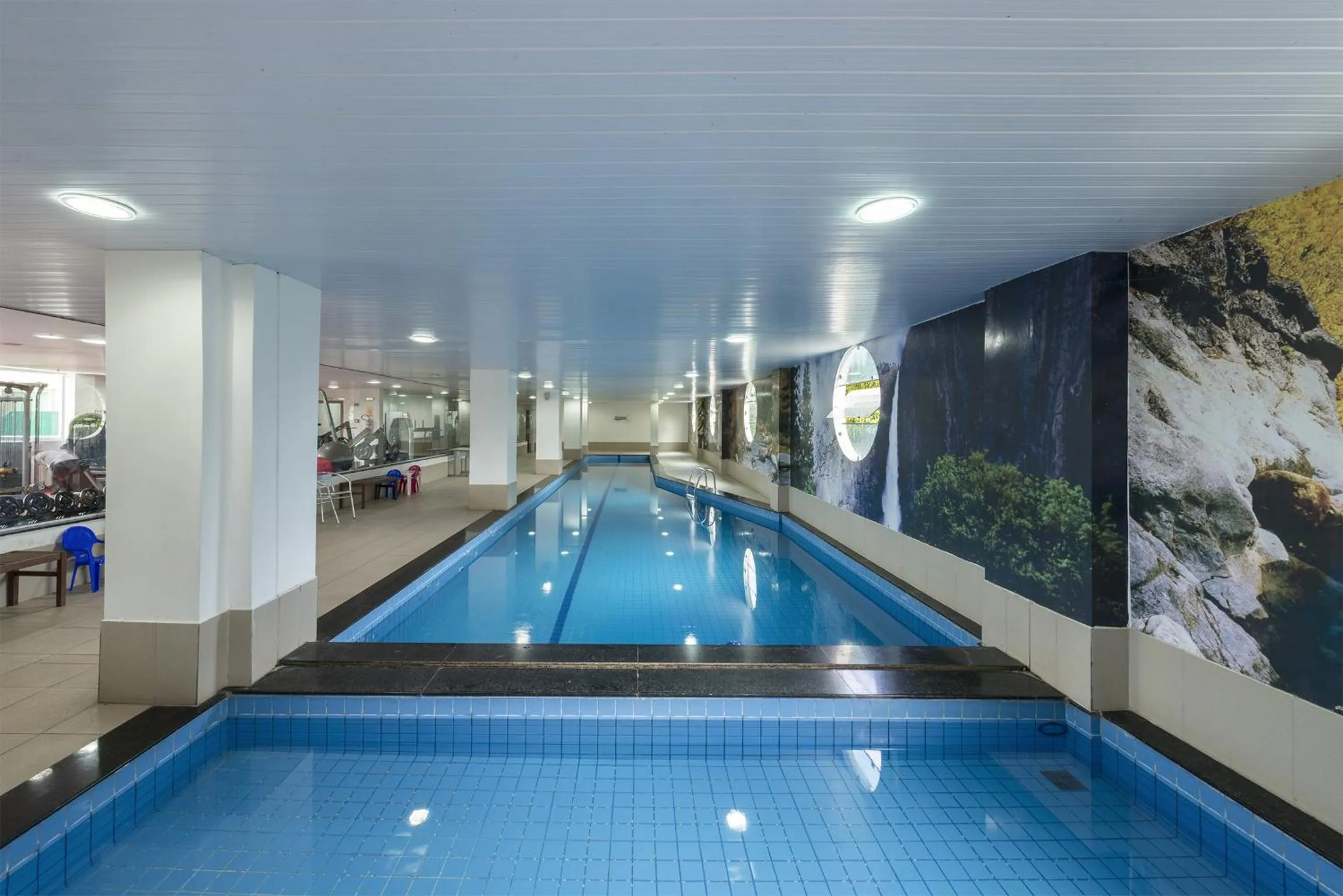 Pool view in Arrey Gran Hotel