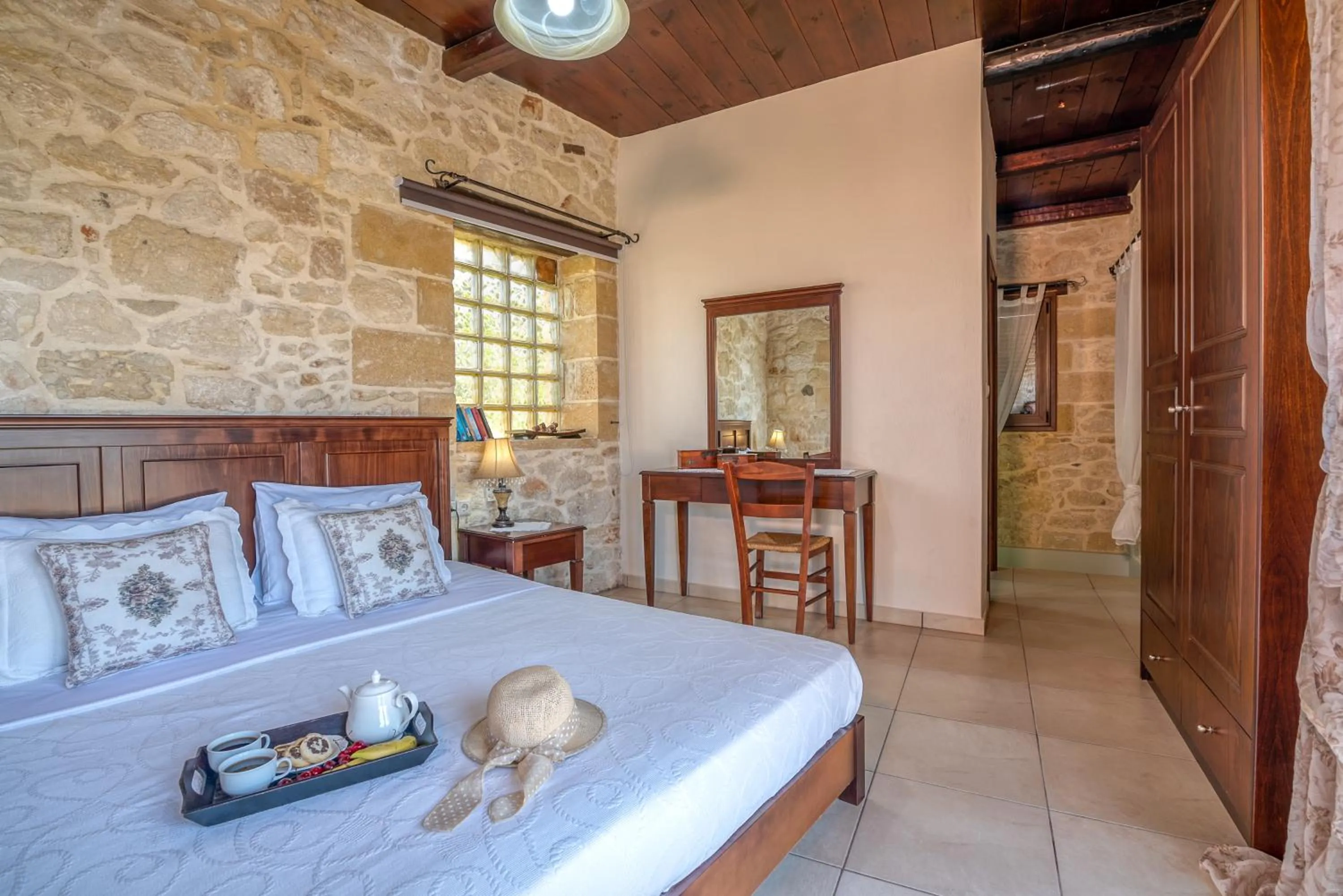 Bed in The Stonemade Houses