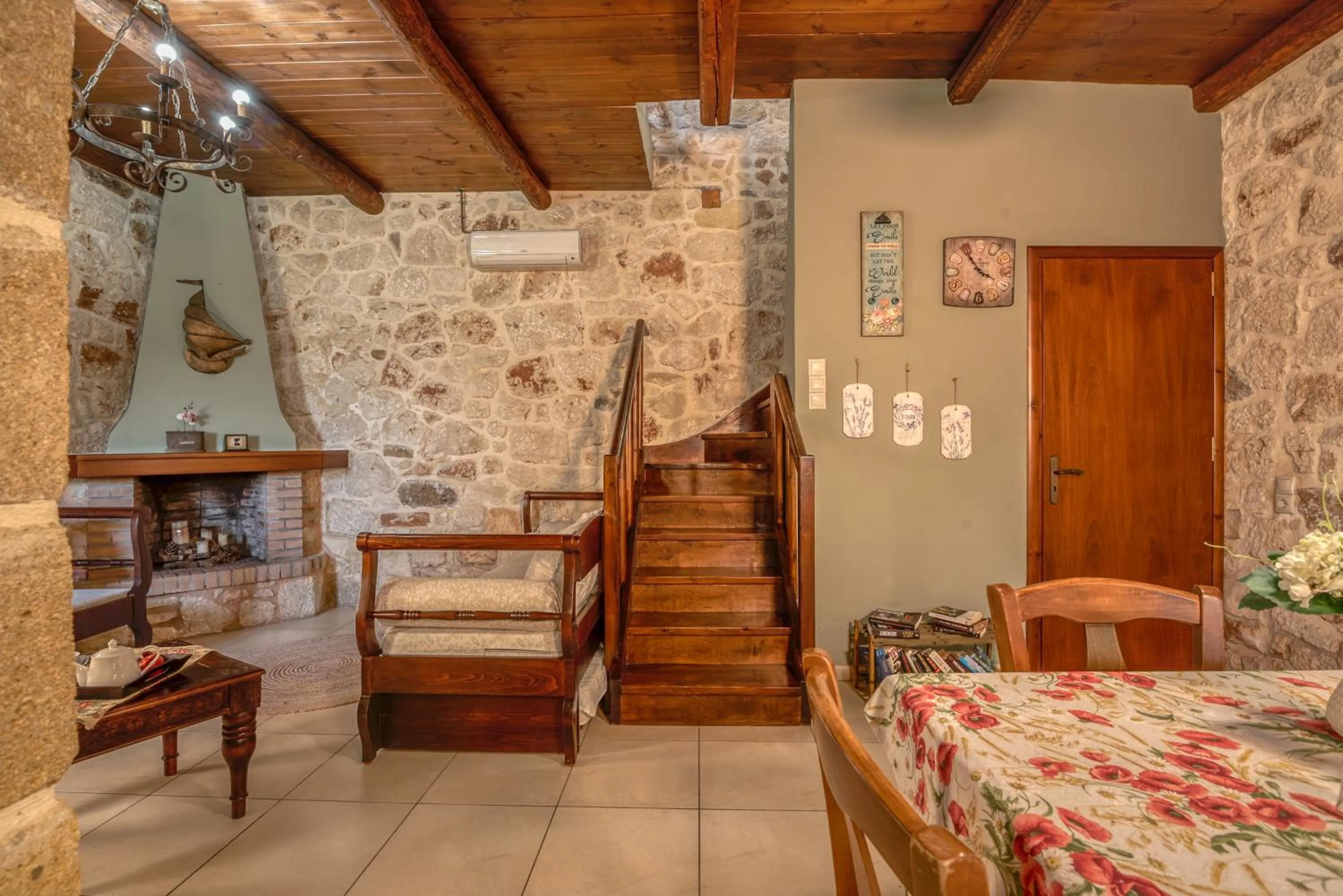 Seating area in The Stonemade Houses