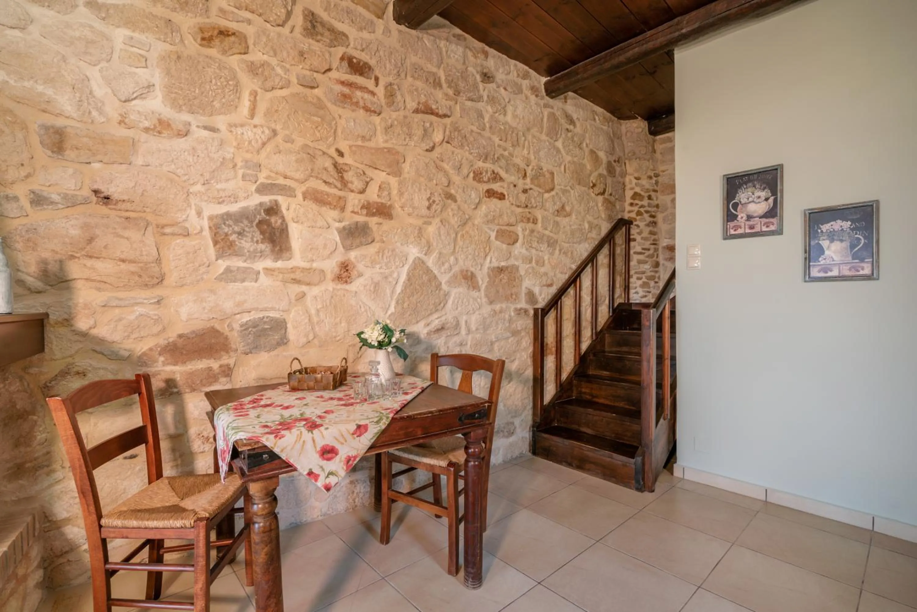 Seating area in The Stonemade Houses