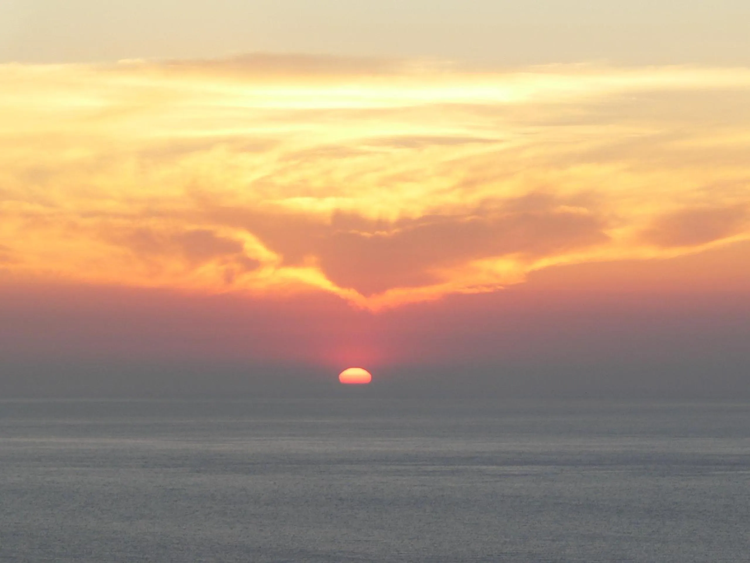 Sunset in The Stonemade Houses