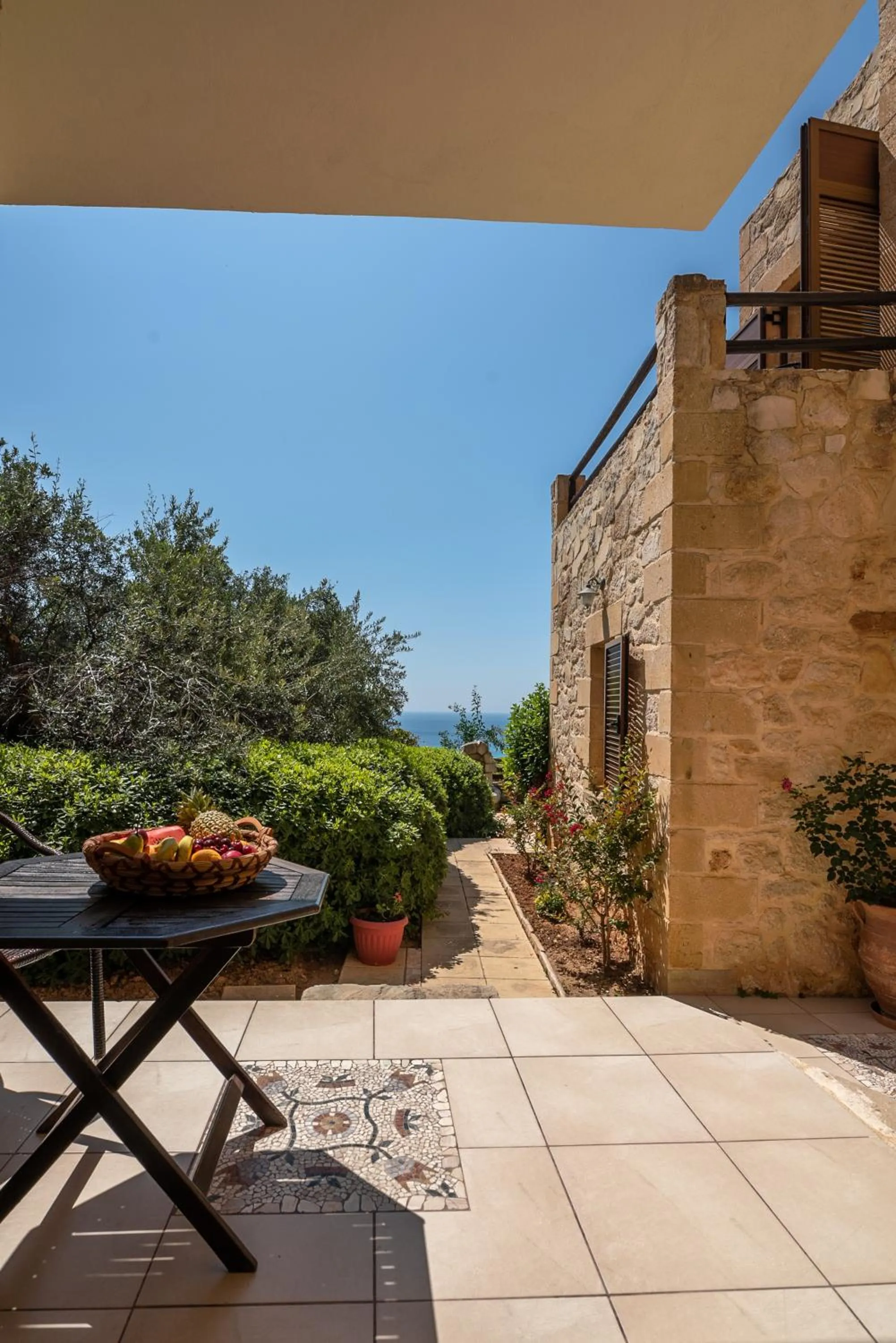Patio in The Stonemade Houses