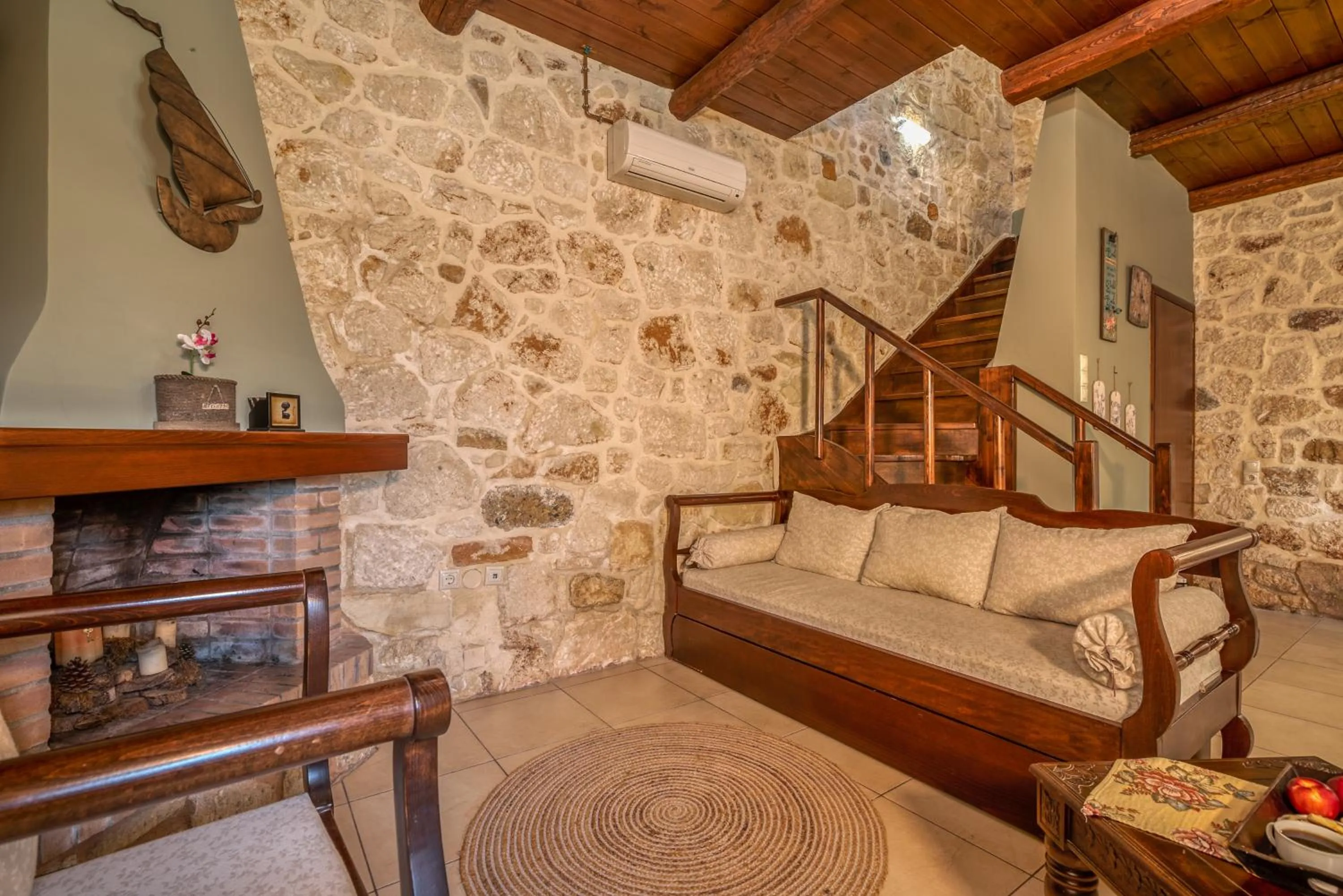 Seating area in The Stonemade Houses