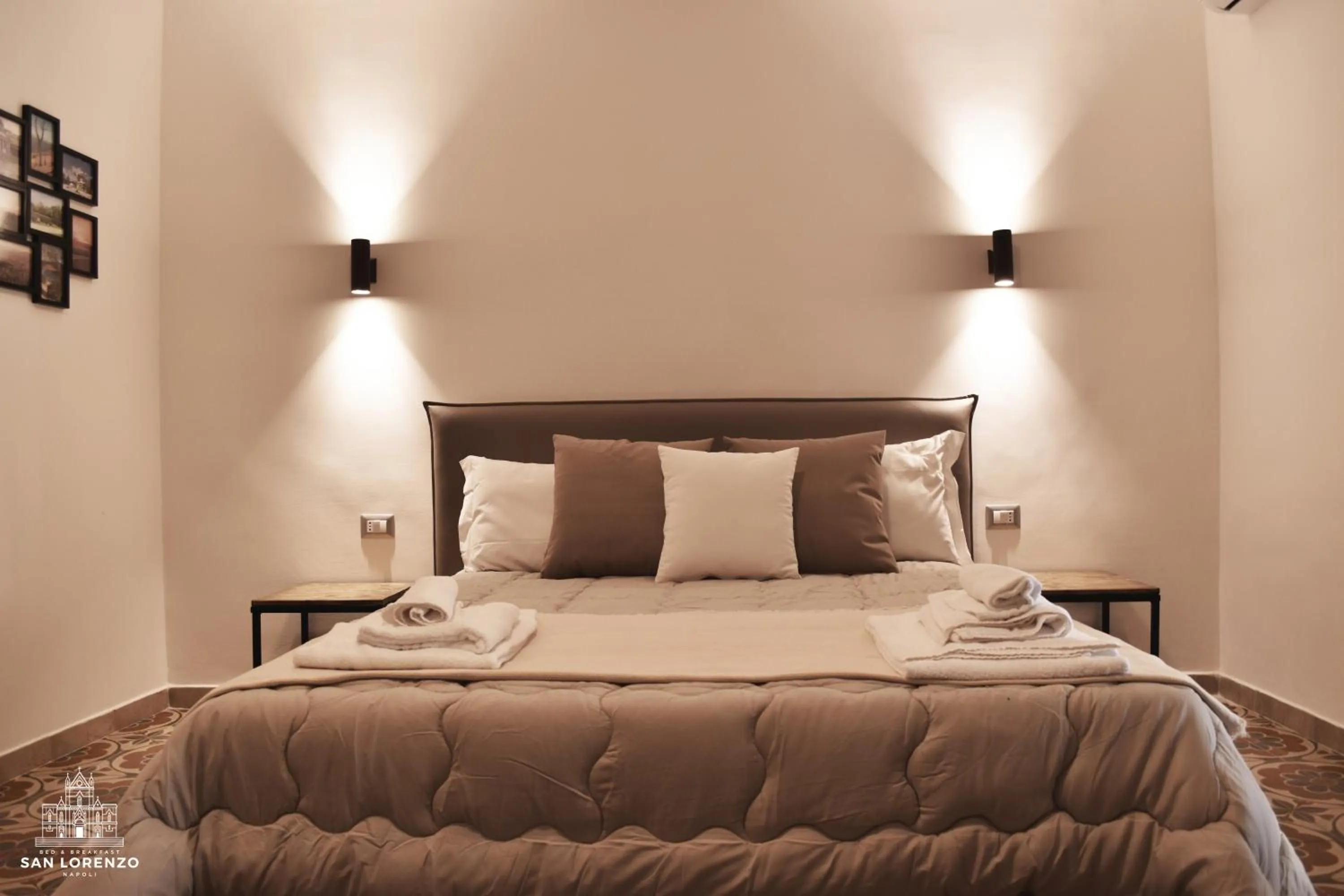 Bed in San Lorenzo's home