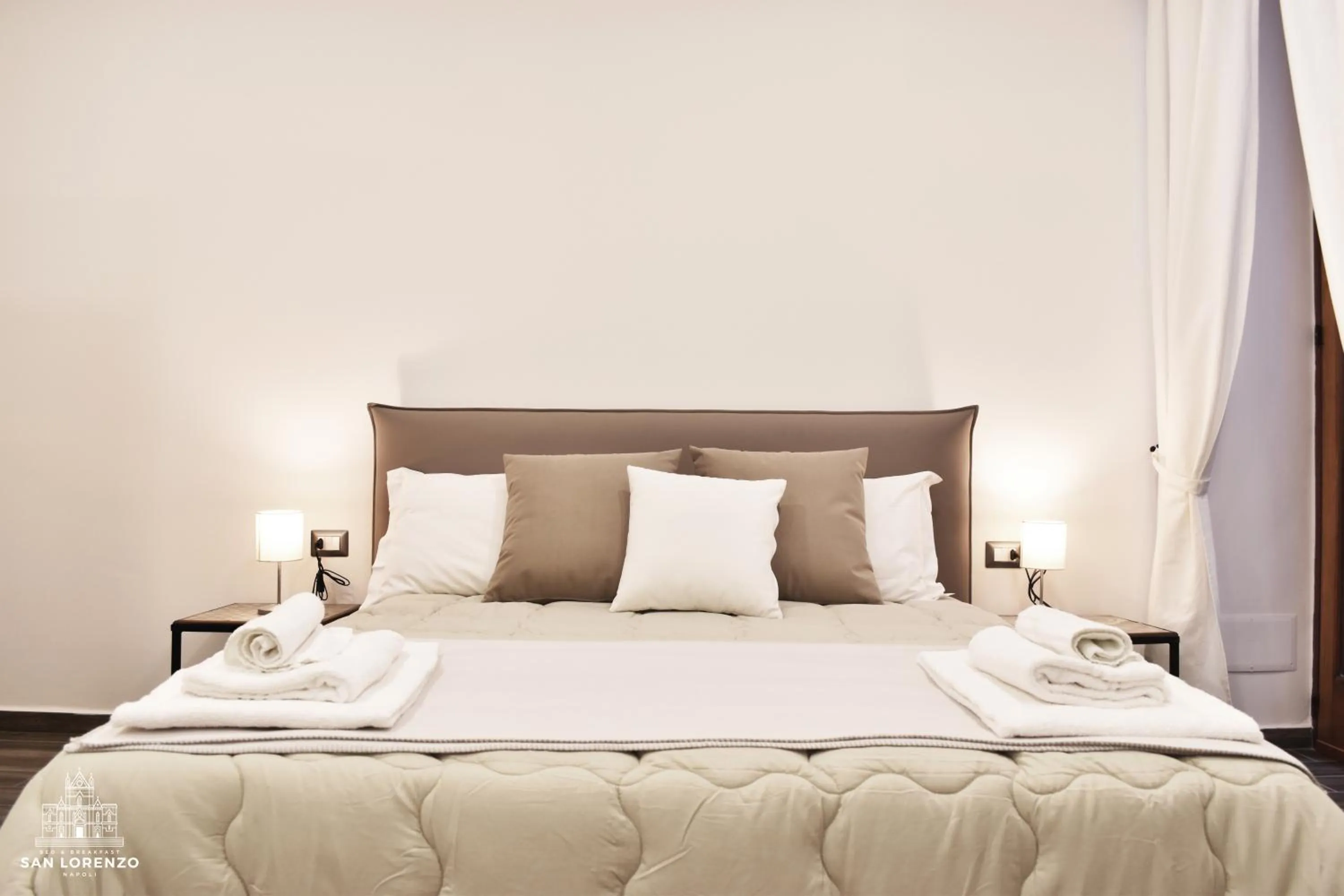 Bed in San Lorenzo's home