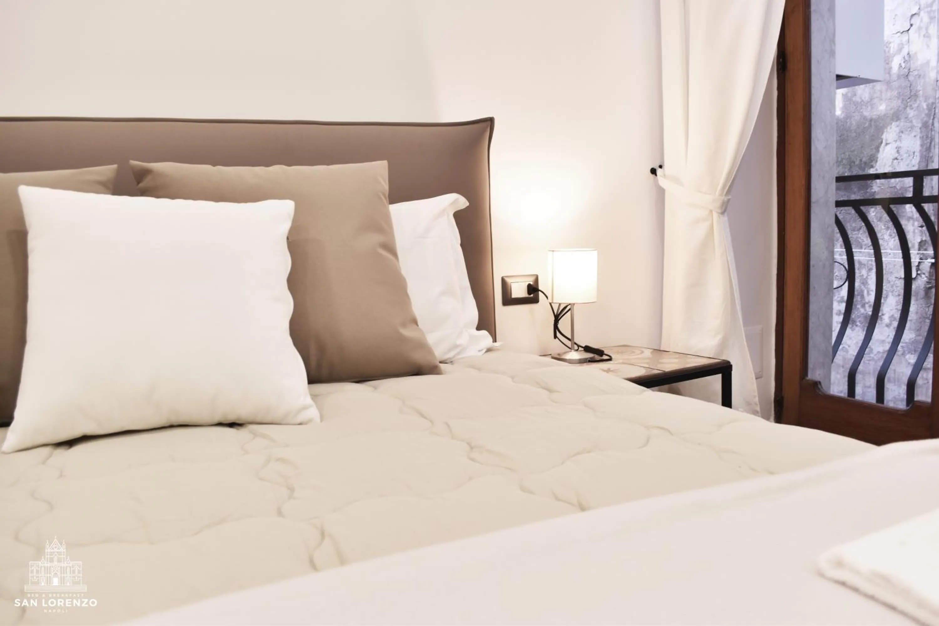 Bed in San Lorenzo's home