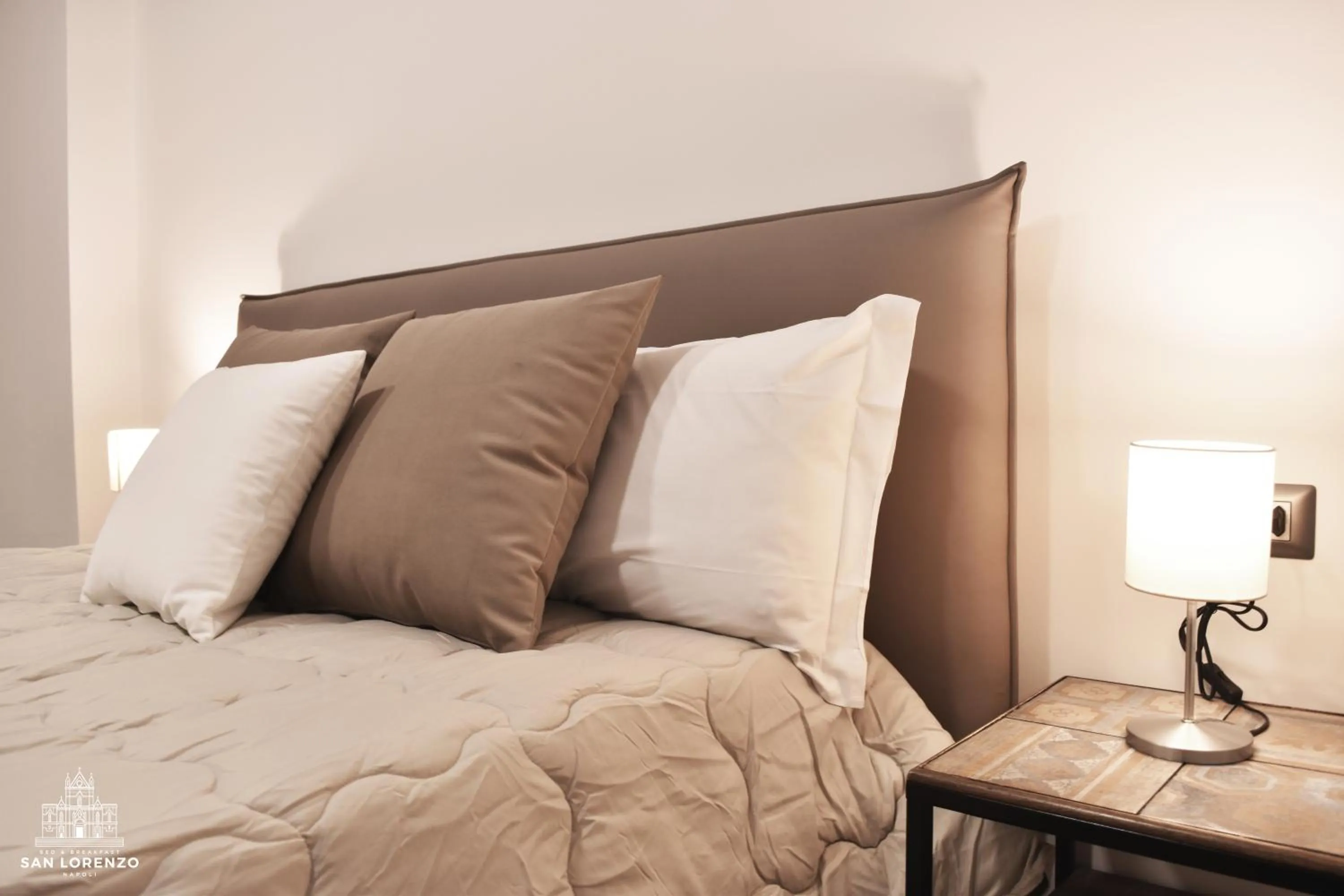 Bed in San Lorenzo's home