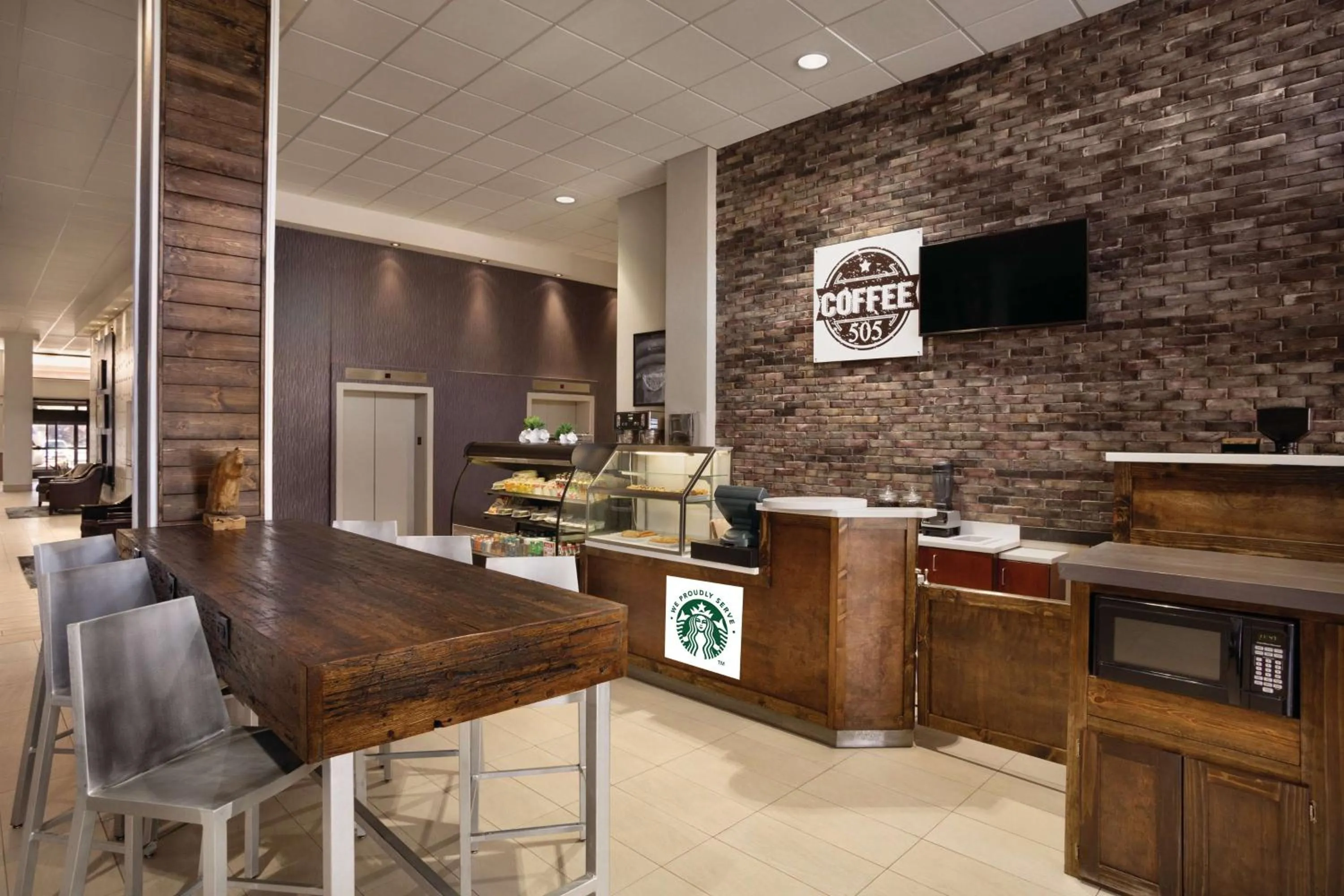 Restaurant/places to eat in DoubleTree by Hilton Hotel Albuquerque