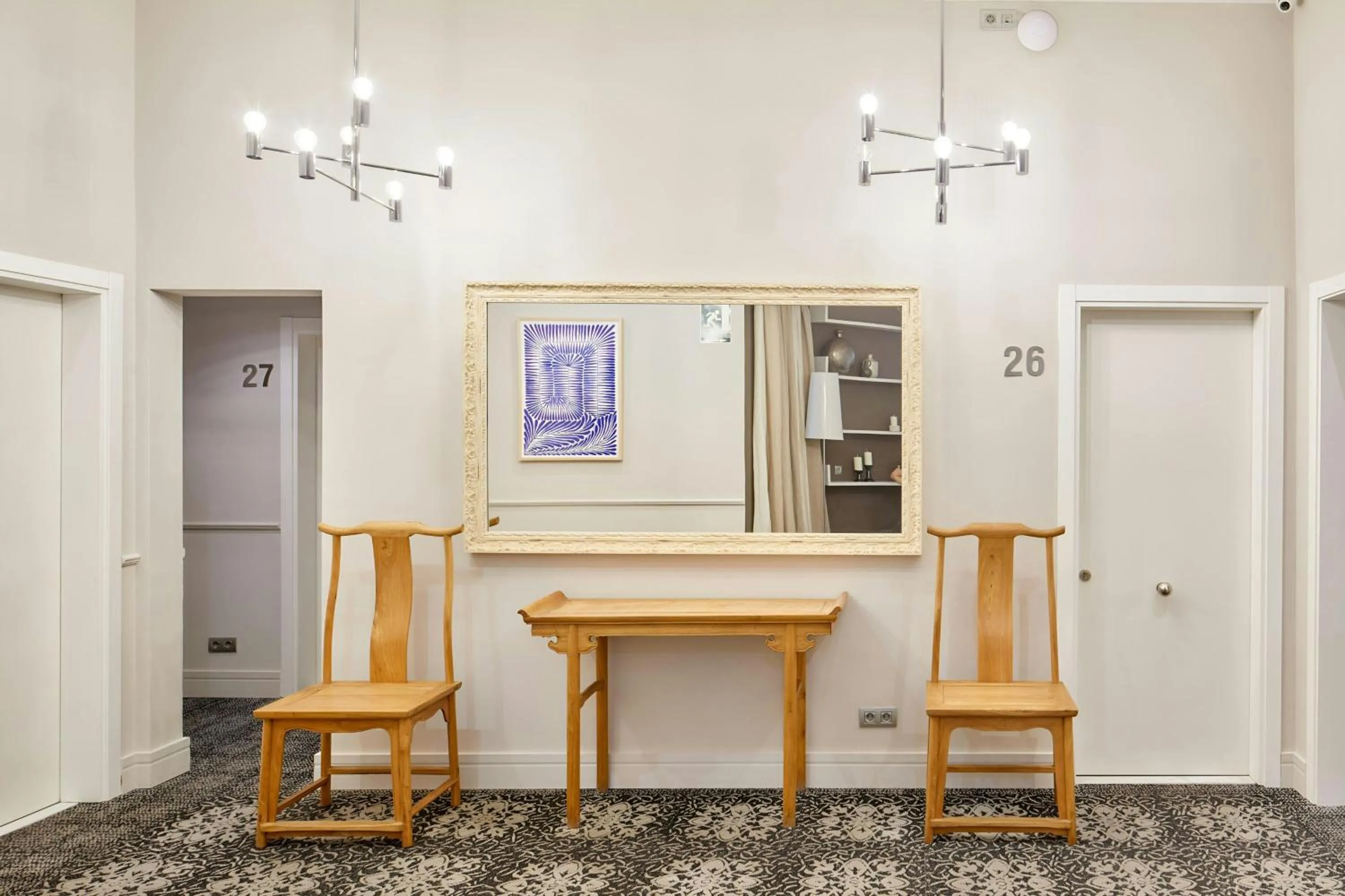 Lobby or reception in Hotel Vasanta