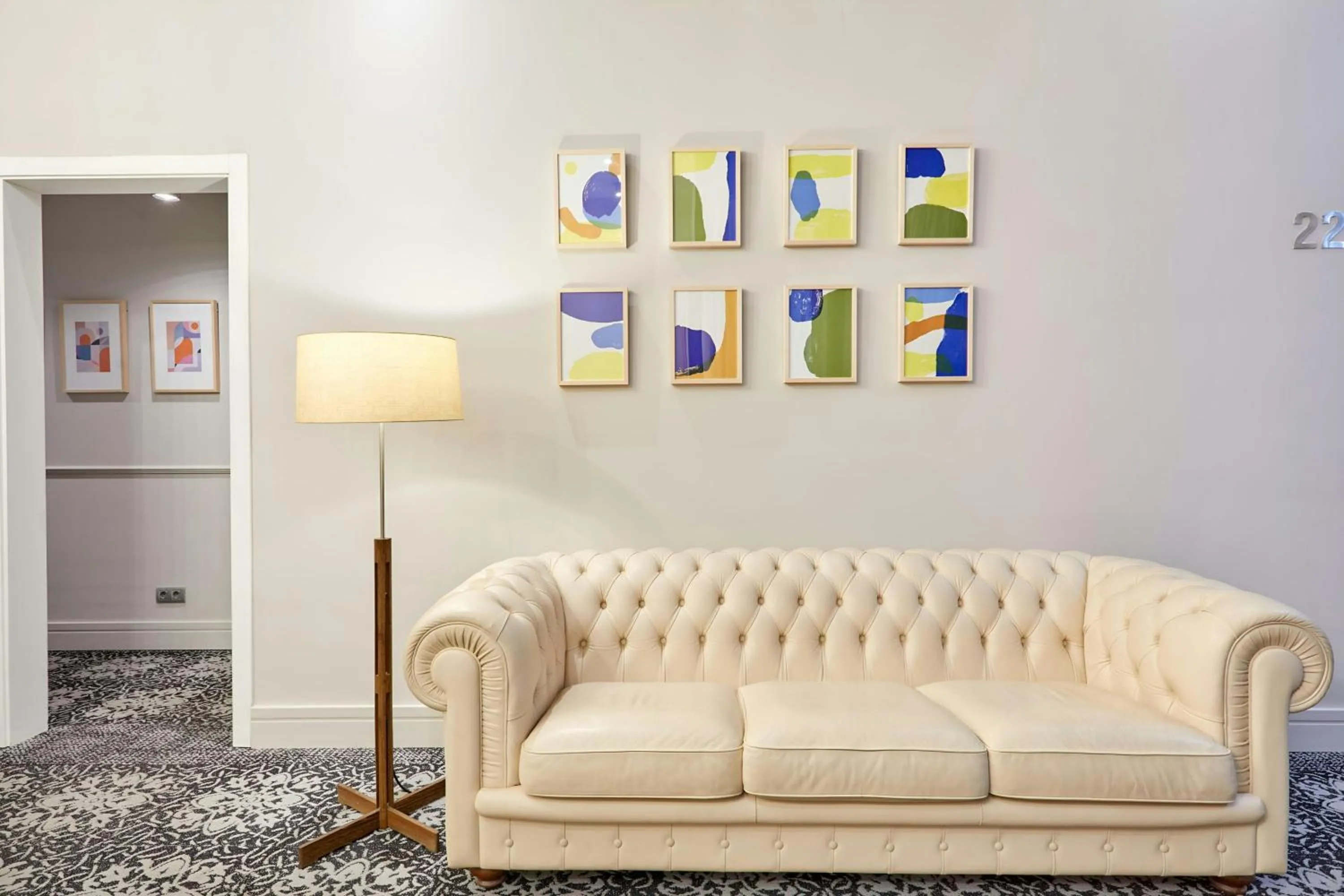 Lobby or reception in Hotel Vasanta