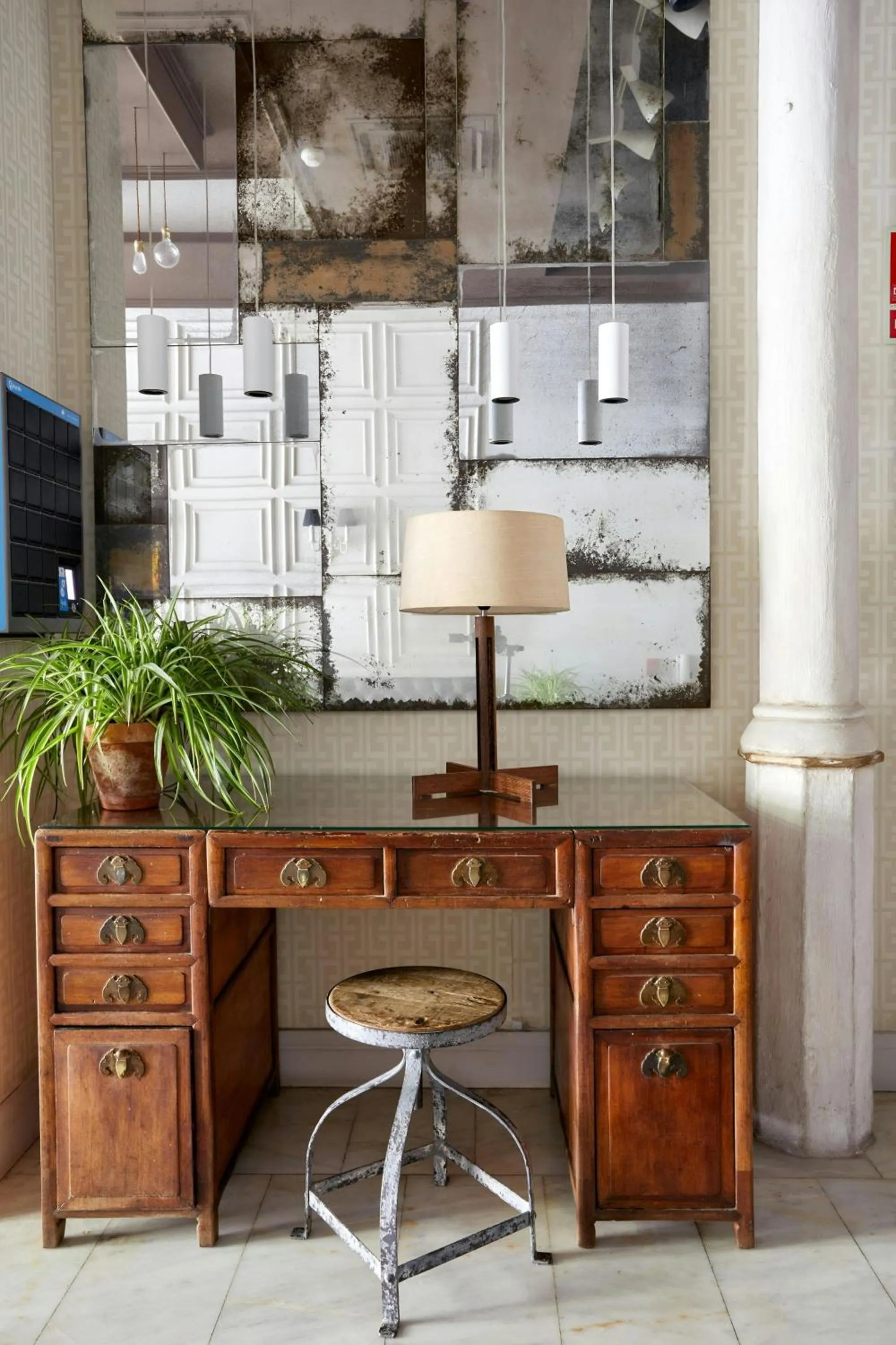 Lobby or reception in Hotel Vasanta