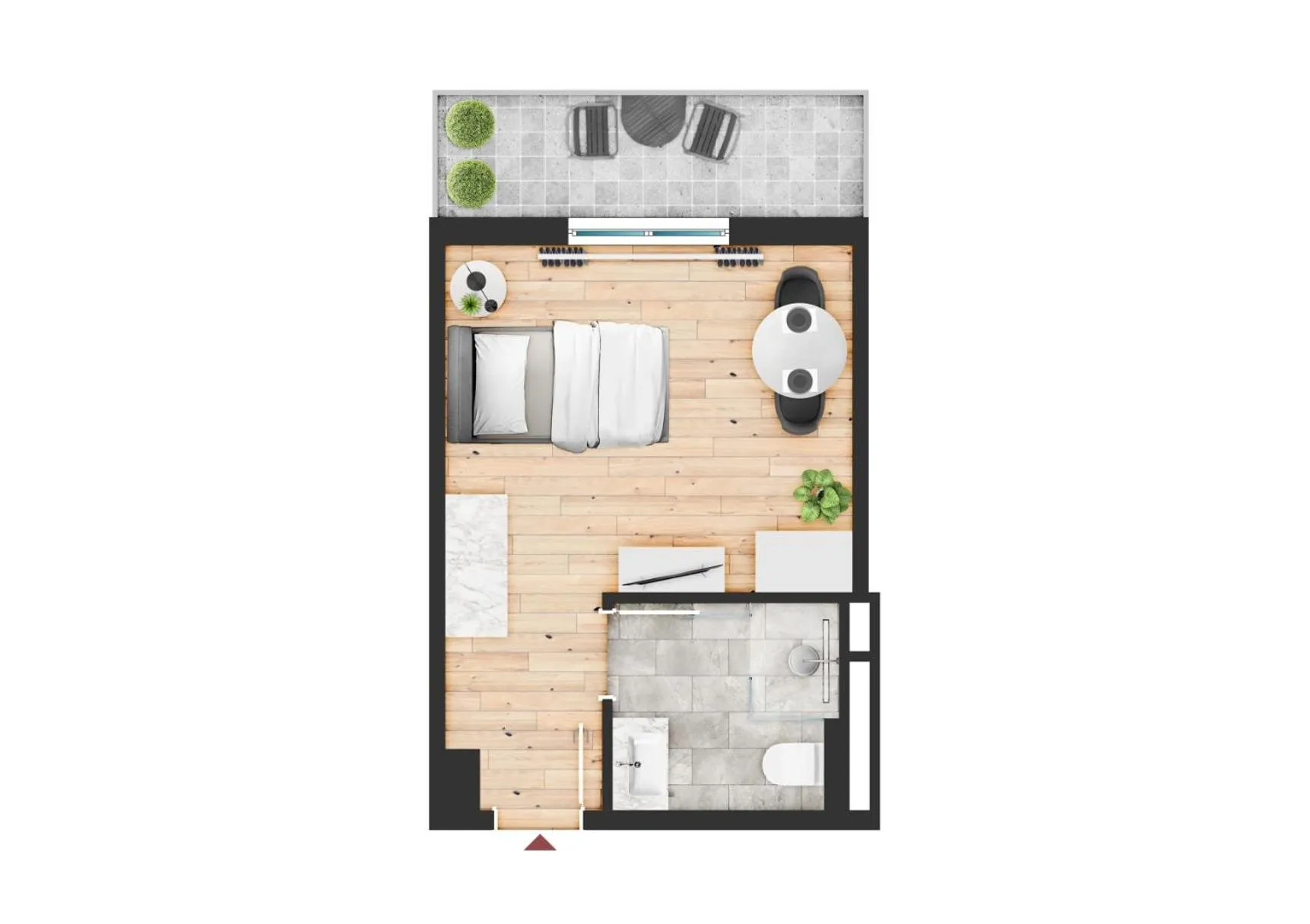 Floor plan in Apartments zur Sonne
