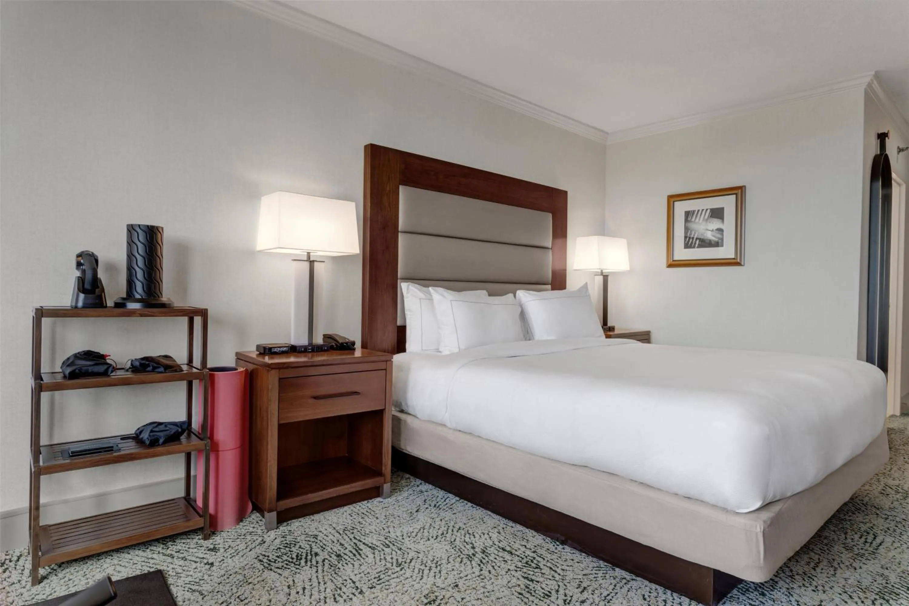 Bed in Hilton Arlington National Landing