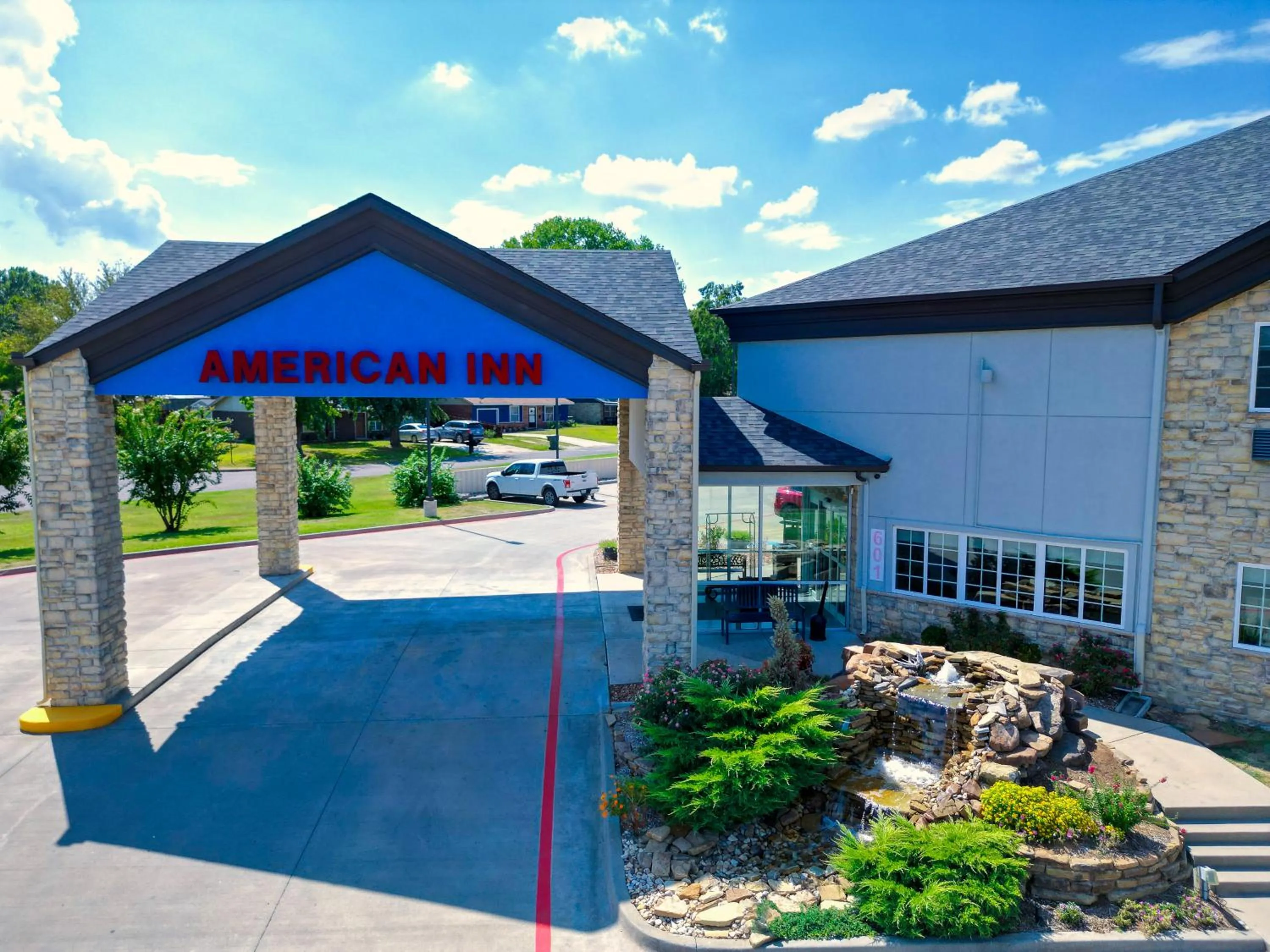 Property building in American Inn Madill