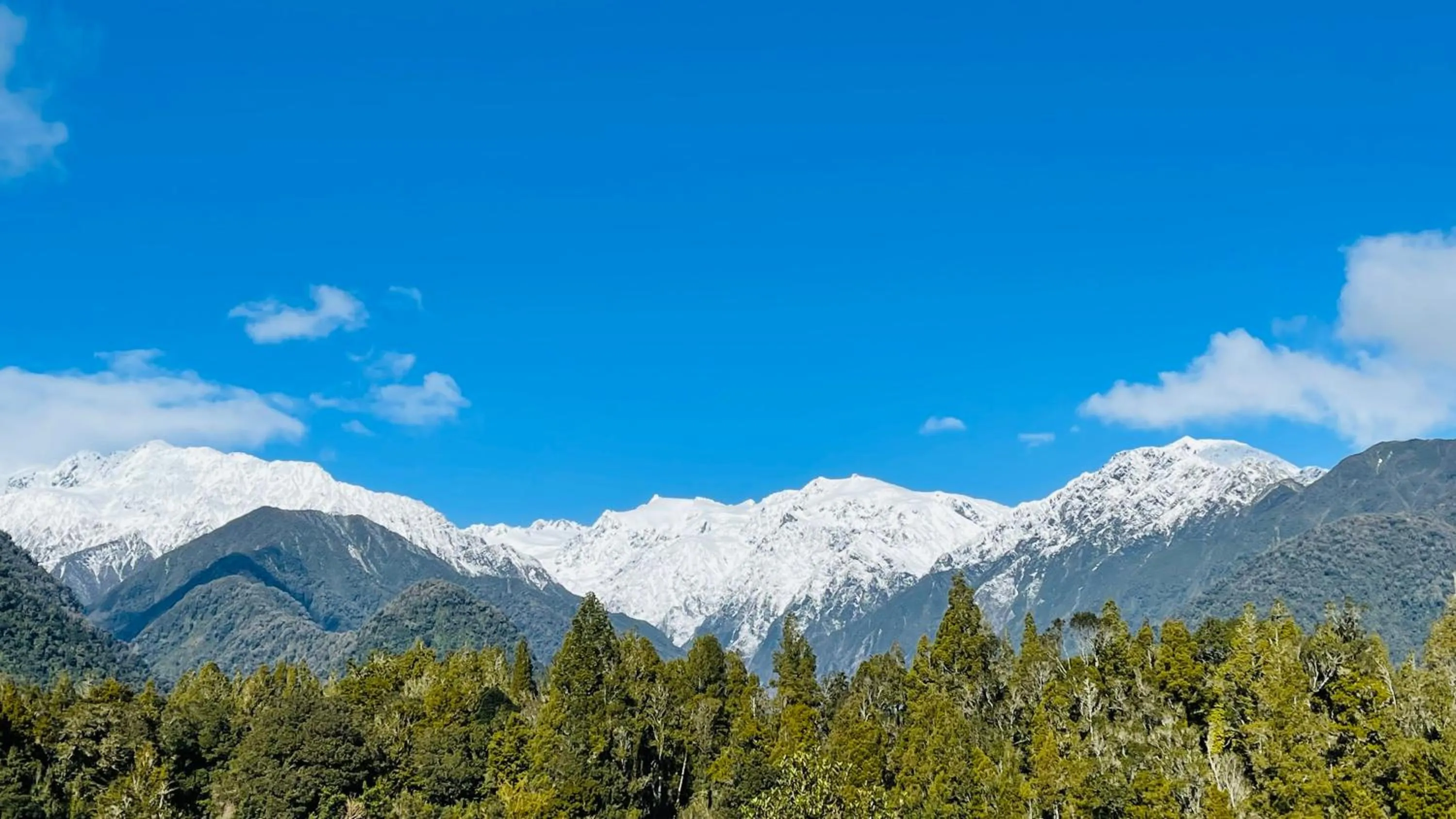 Natural landscape in Franz Josef TOP 10 Holiday Park