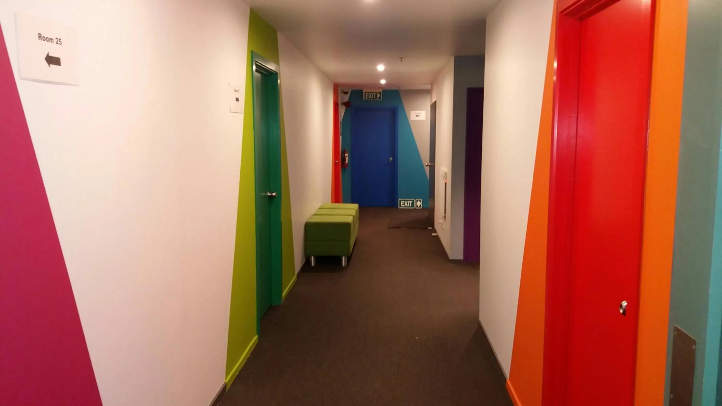 Decorative detail in YHA Nelson - Backpackers