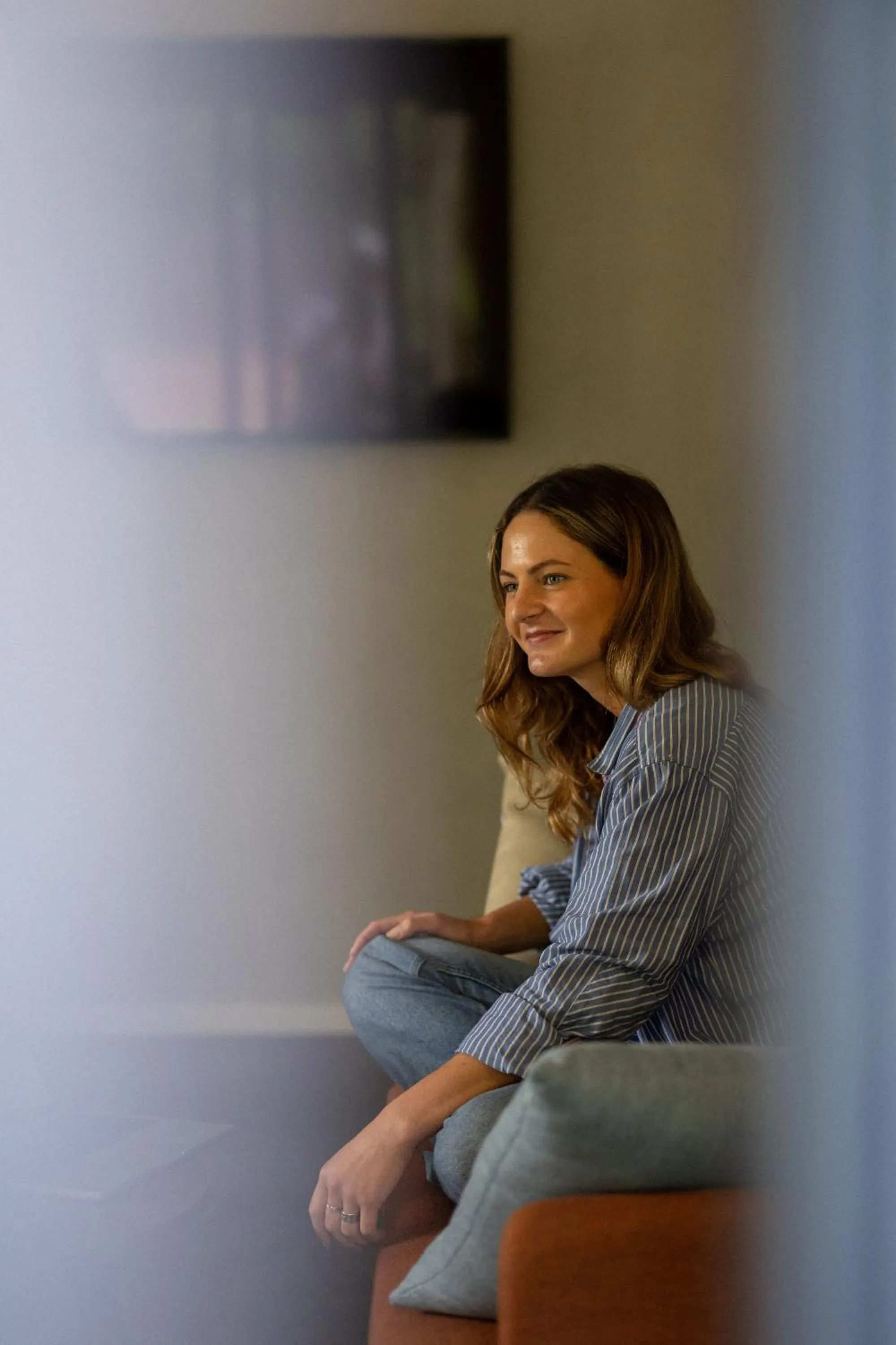Communal lounge/ TV room in Haka House Franz Josef