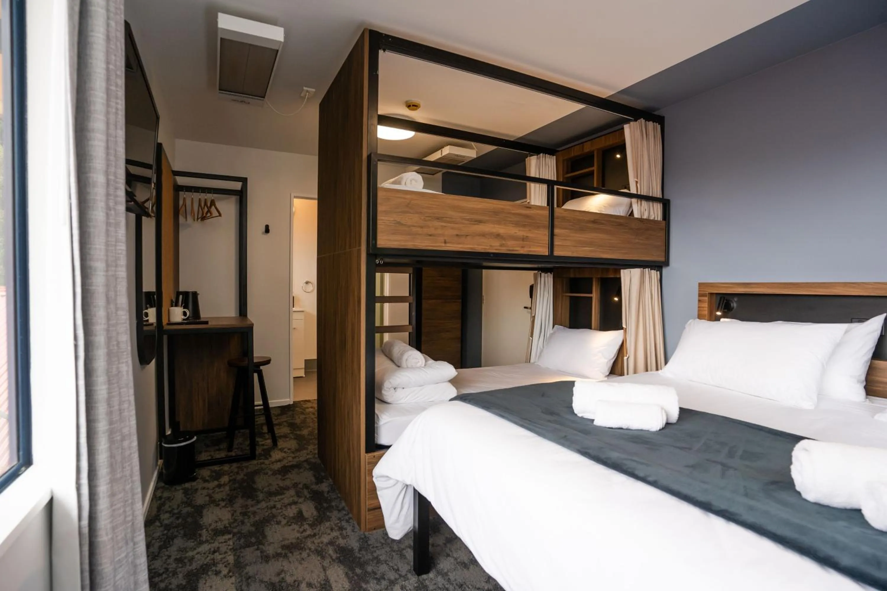 Bed in Haka House Franz Josef