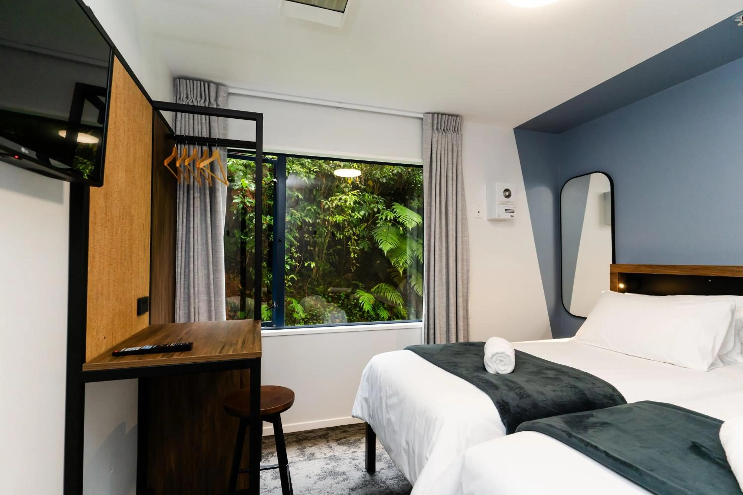 Bed in Haka House Franz Josef