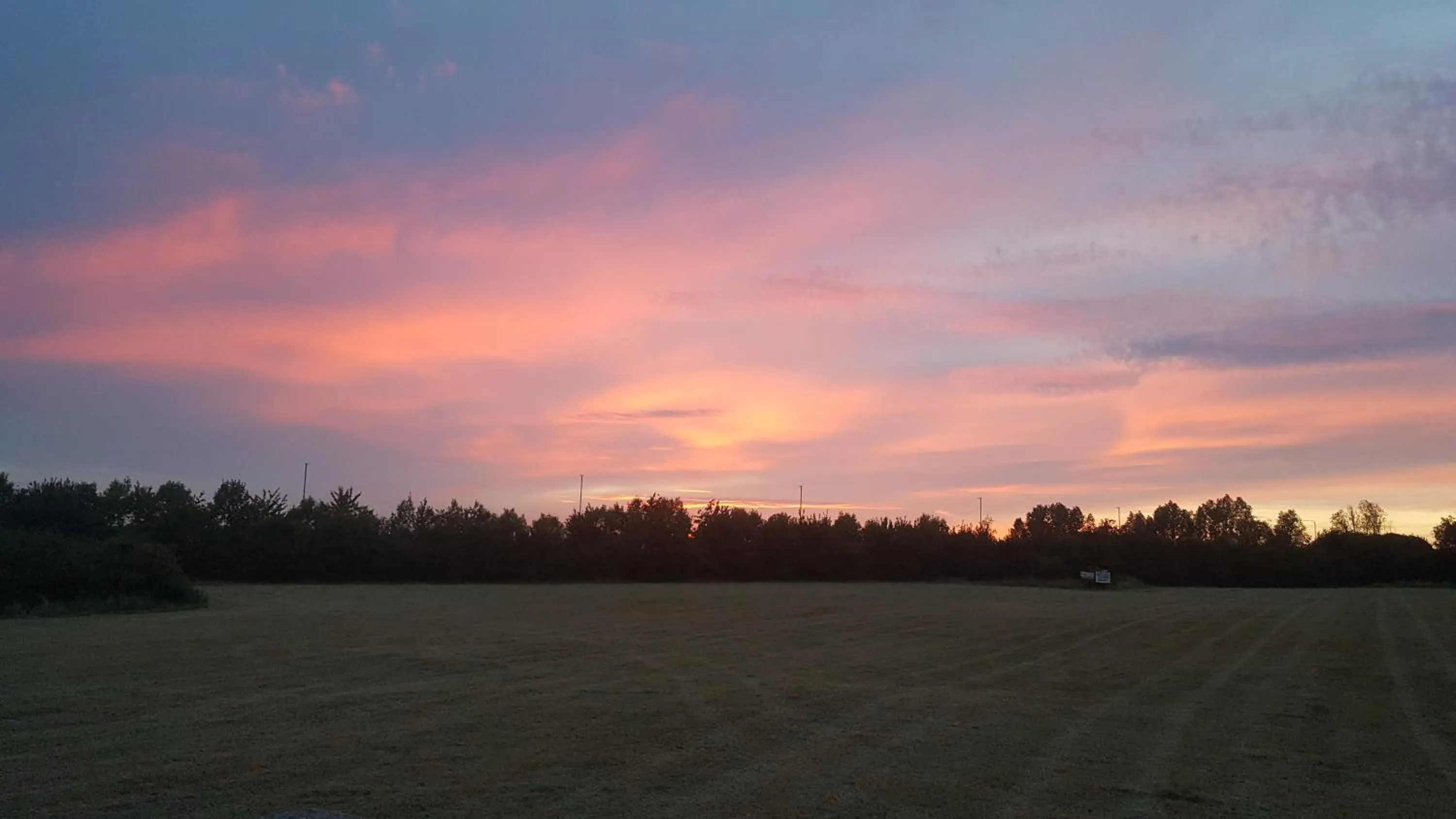 Sunset in Chatterley House