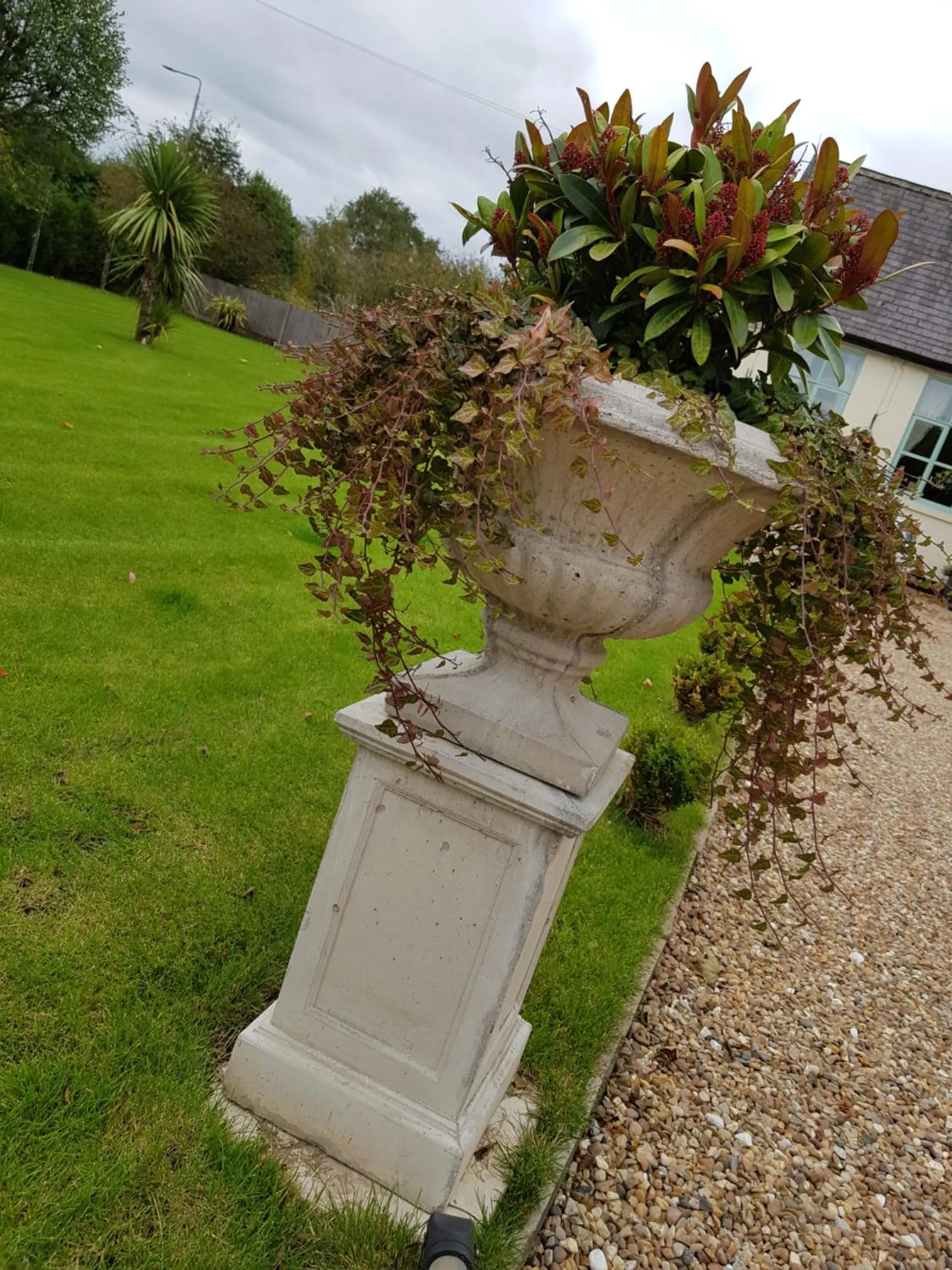 Garden view in Chatterley House