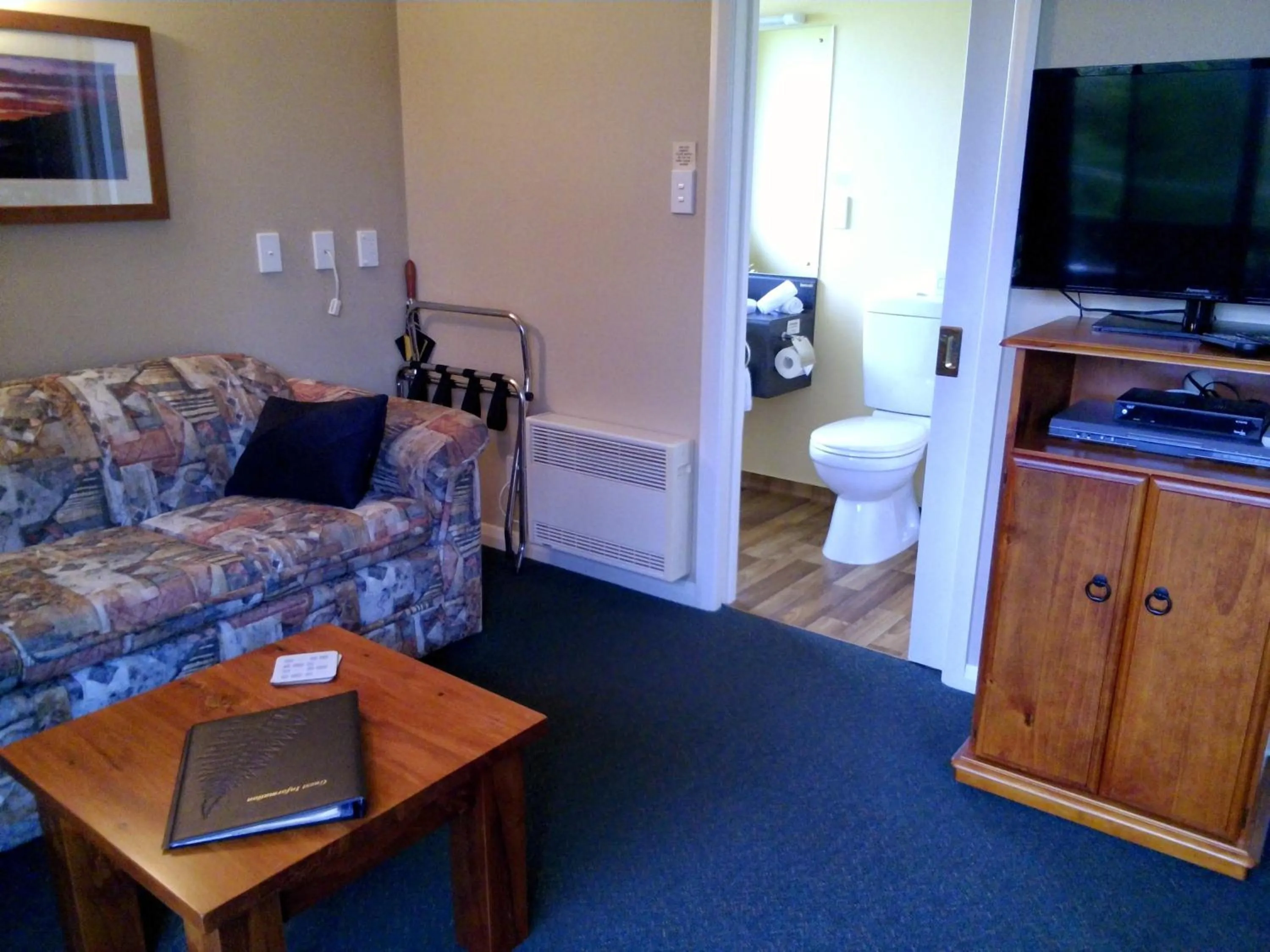 Bathroom in Lake Roxburgh Lodge