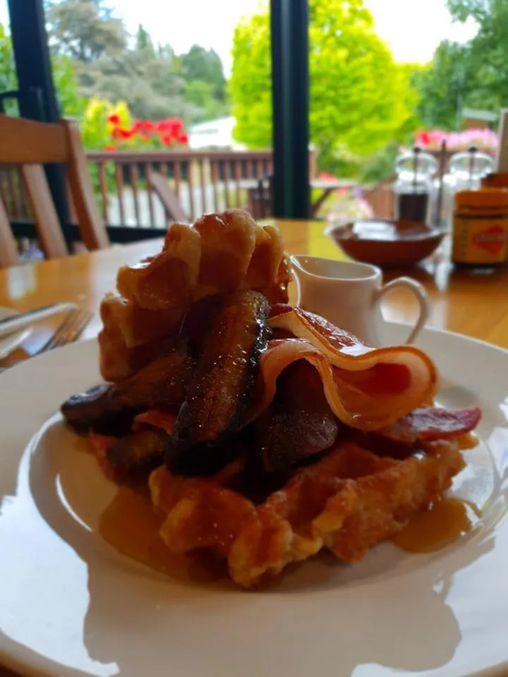 Breakfast in Lake Roxburgh Lodge