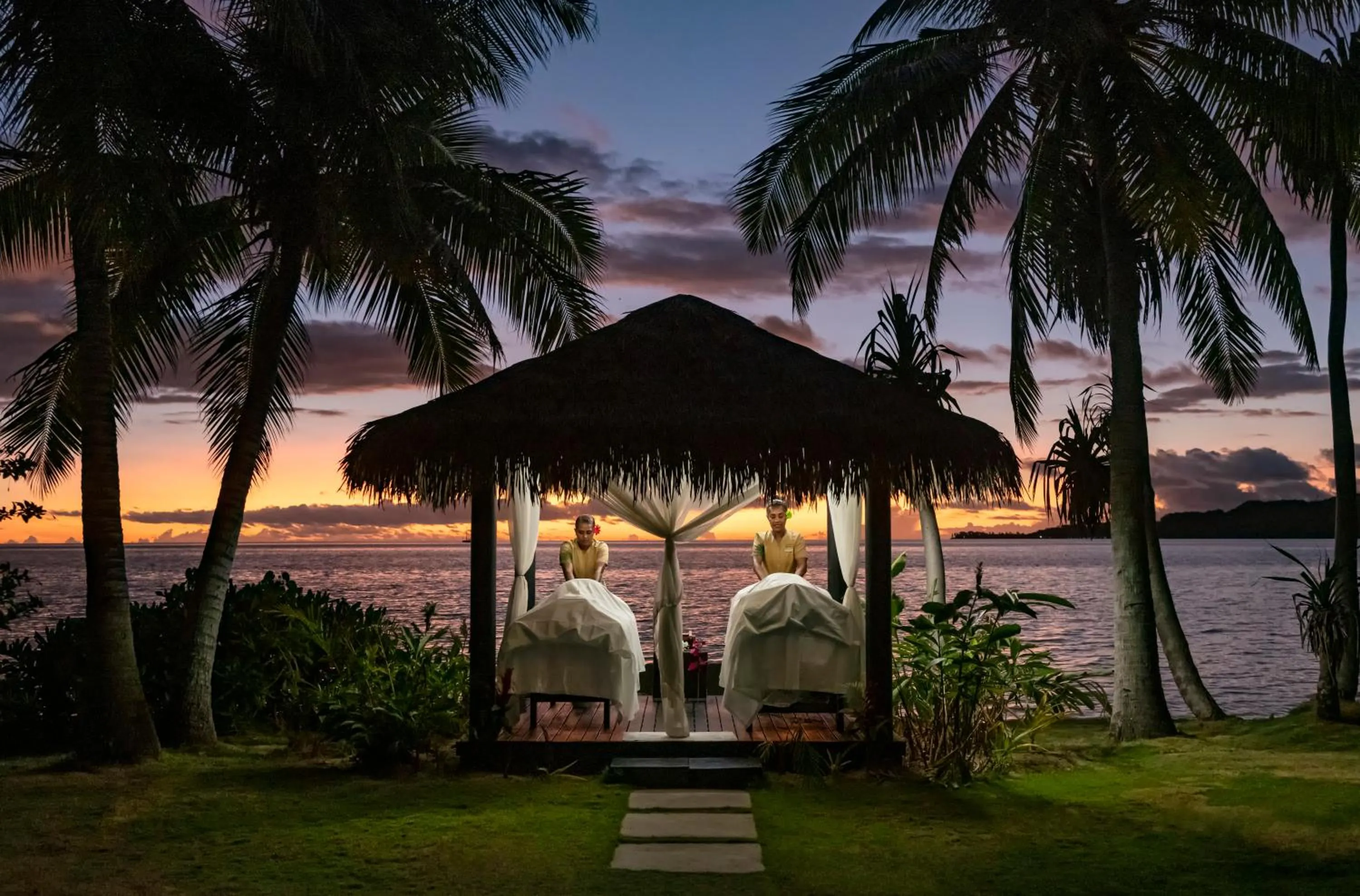 Spa and wellness centre/facilities in Lomani Island Resort & Spa